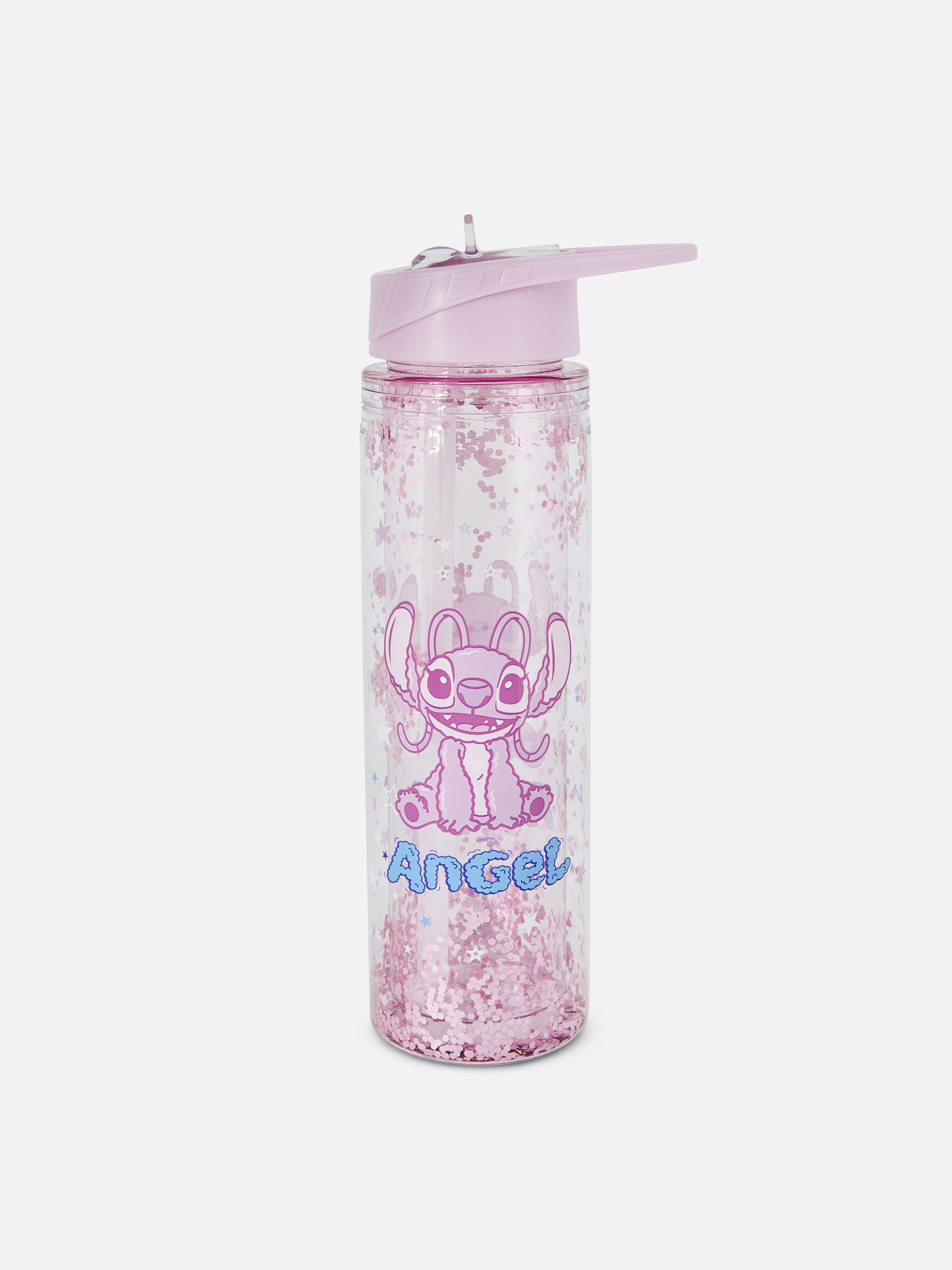 Waterfles met glitters Disney's Stitch Angel