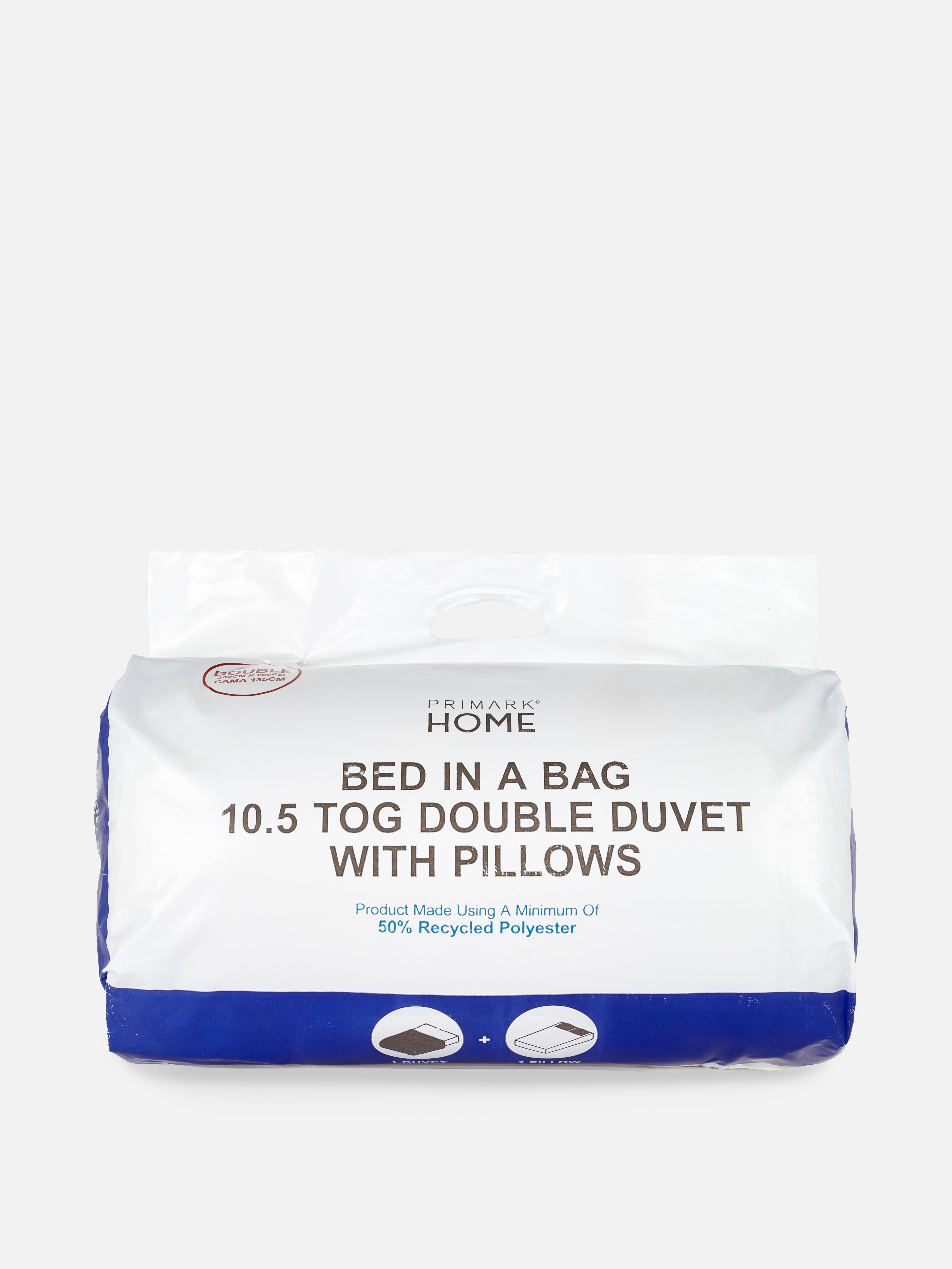 Tweepersoons dekbed met kussens TOG 10.5