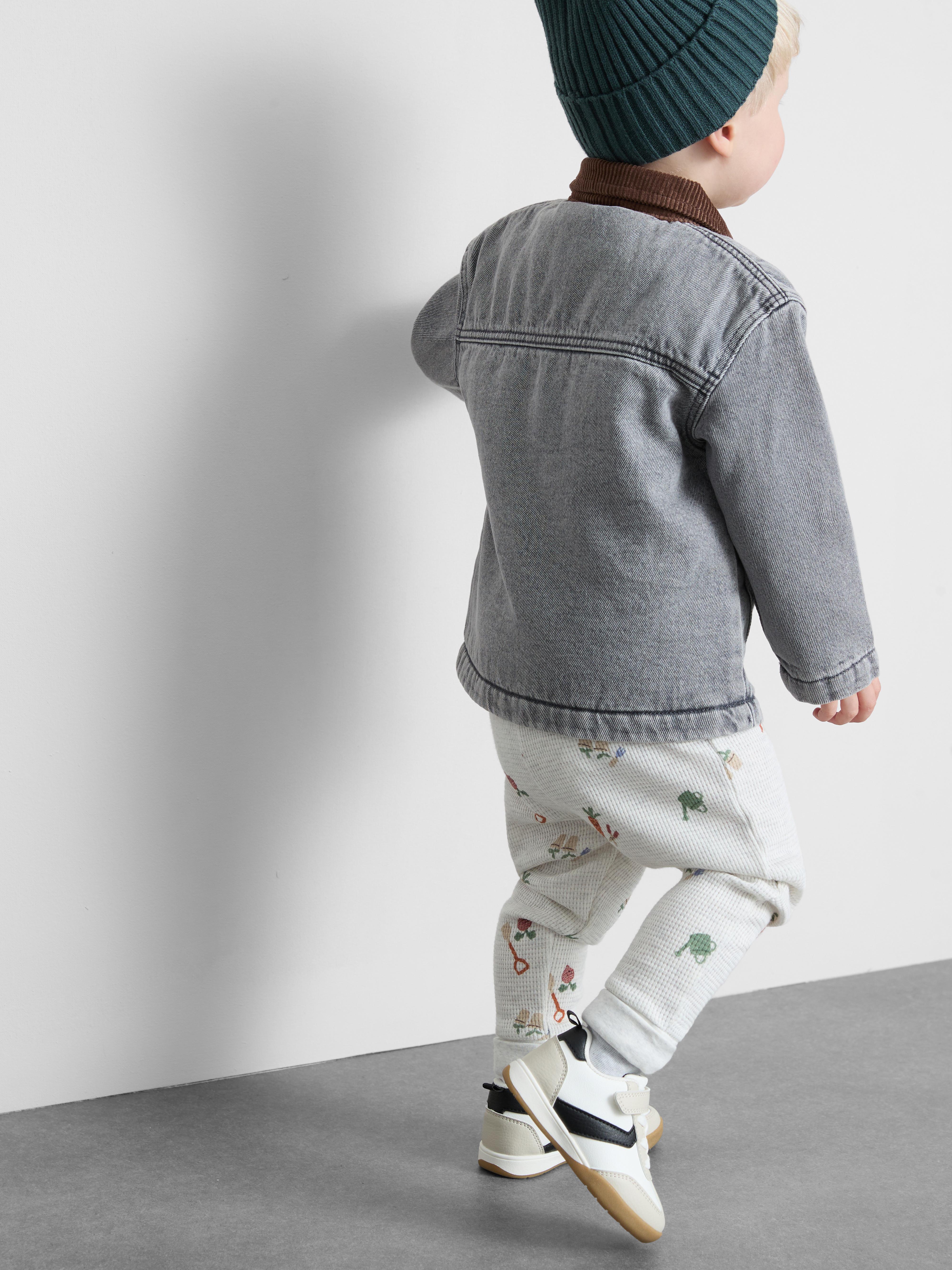 0-36mths | Corduroy Collar Denim Jacket