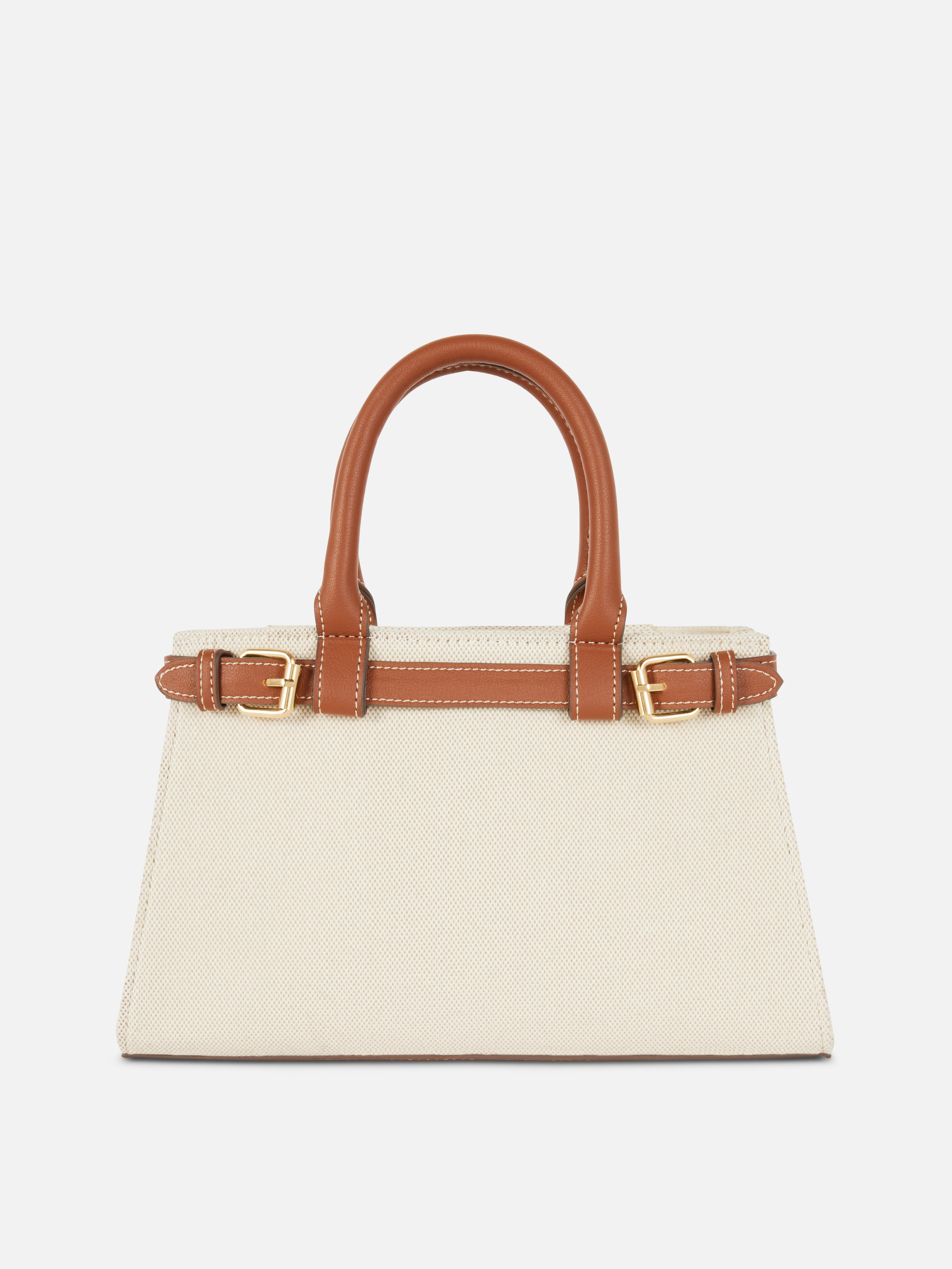 Buckle Detail Summer Tote