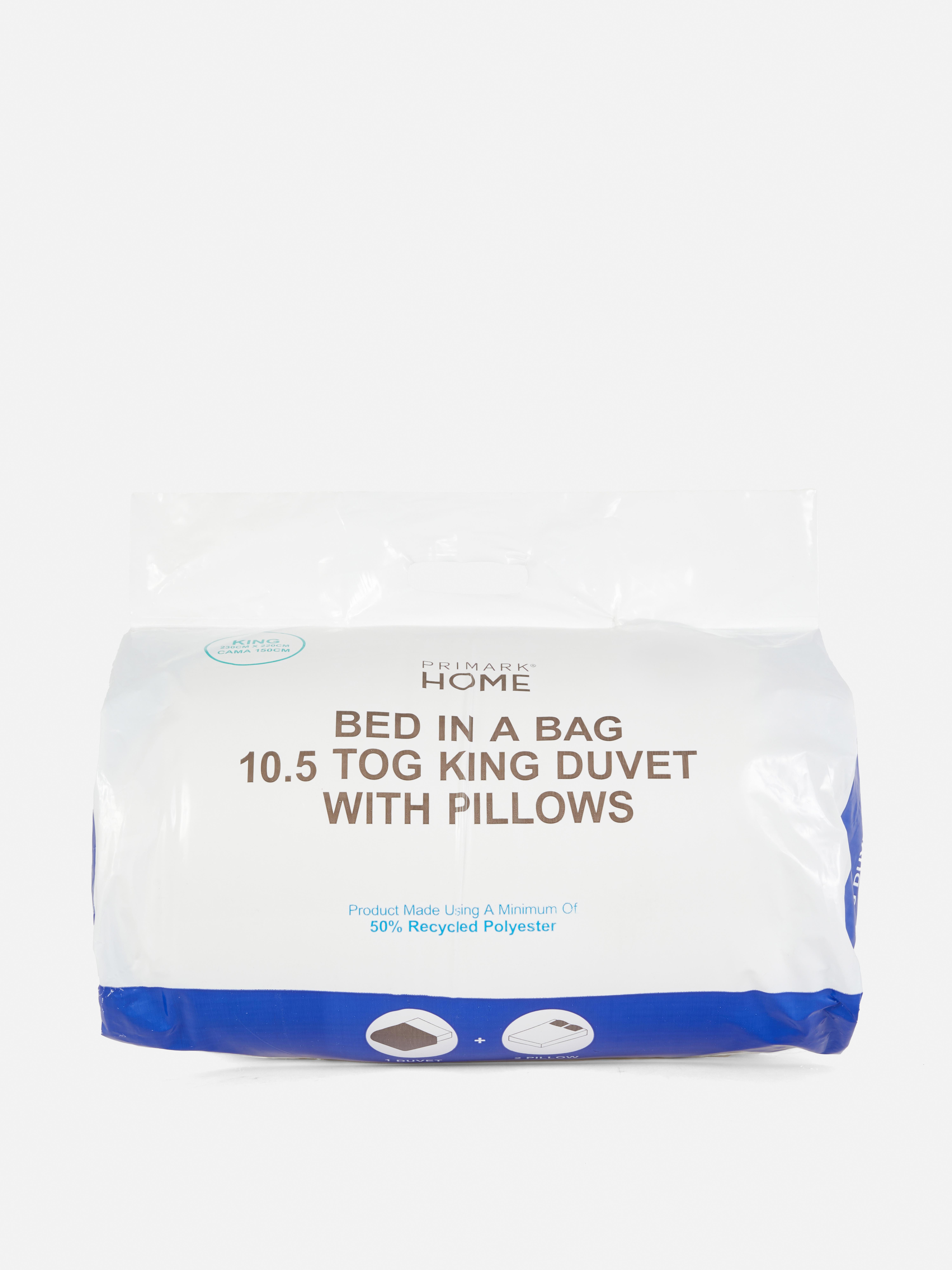 10.5 Tog King Duvet with Pillows