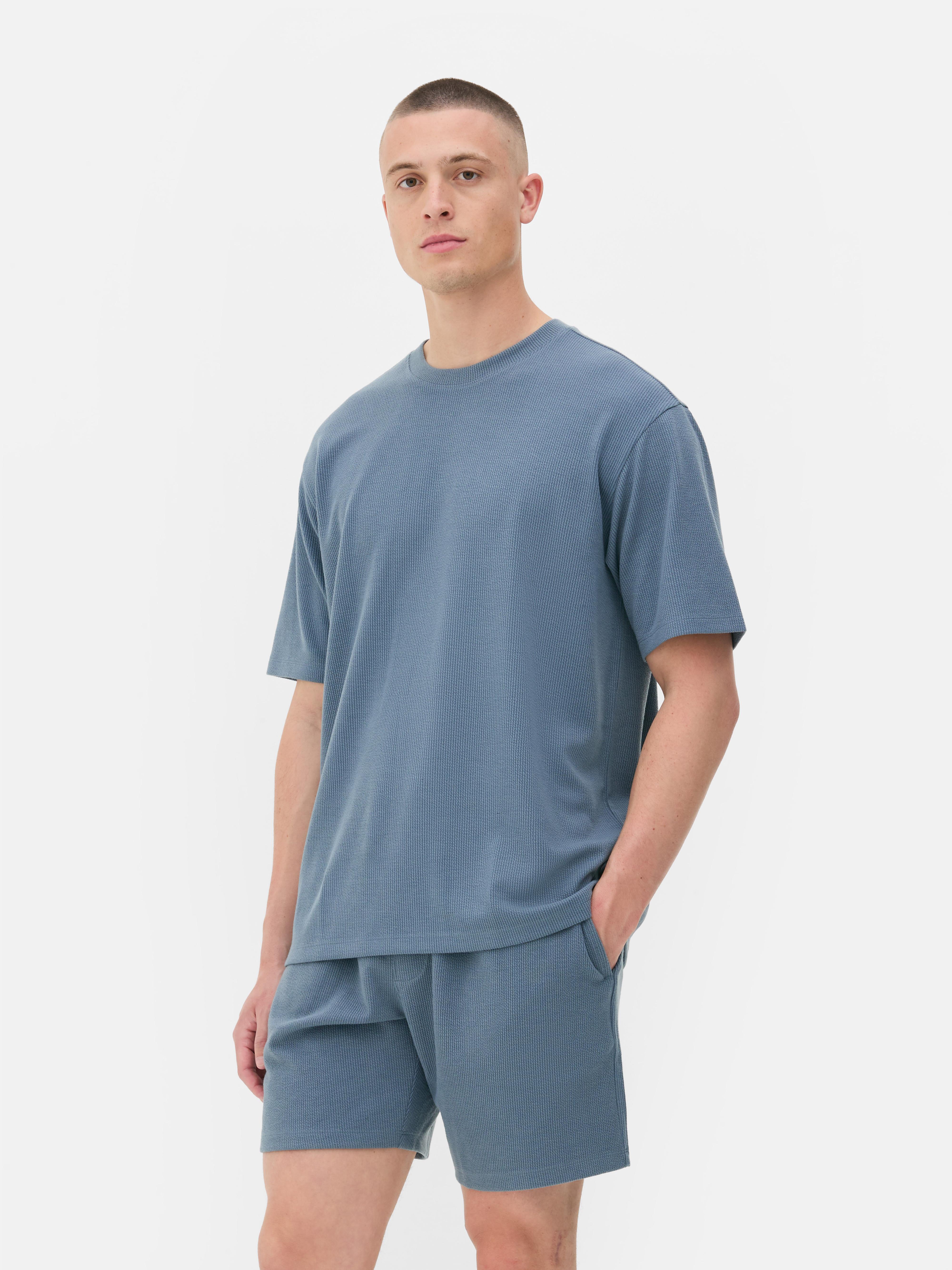 Strukturiertes Schlafanzugtop