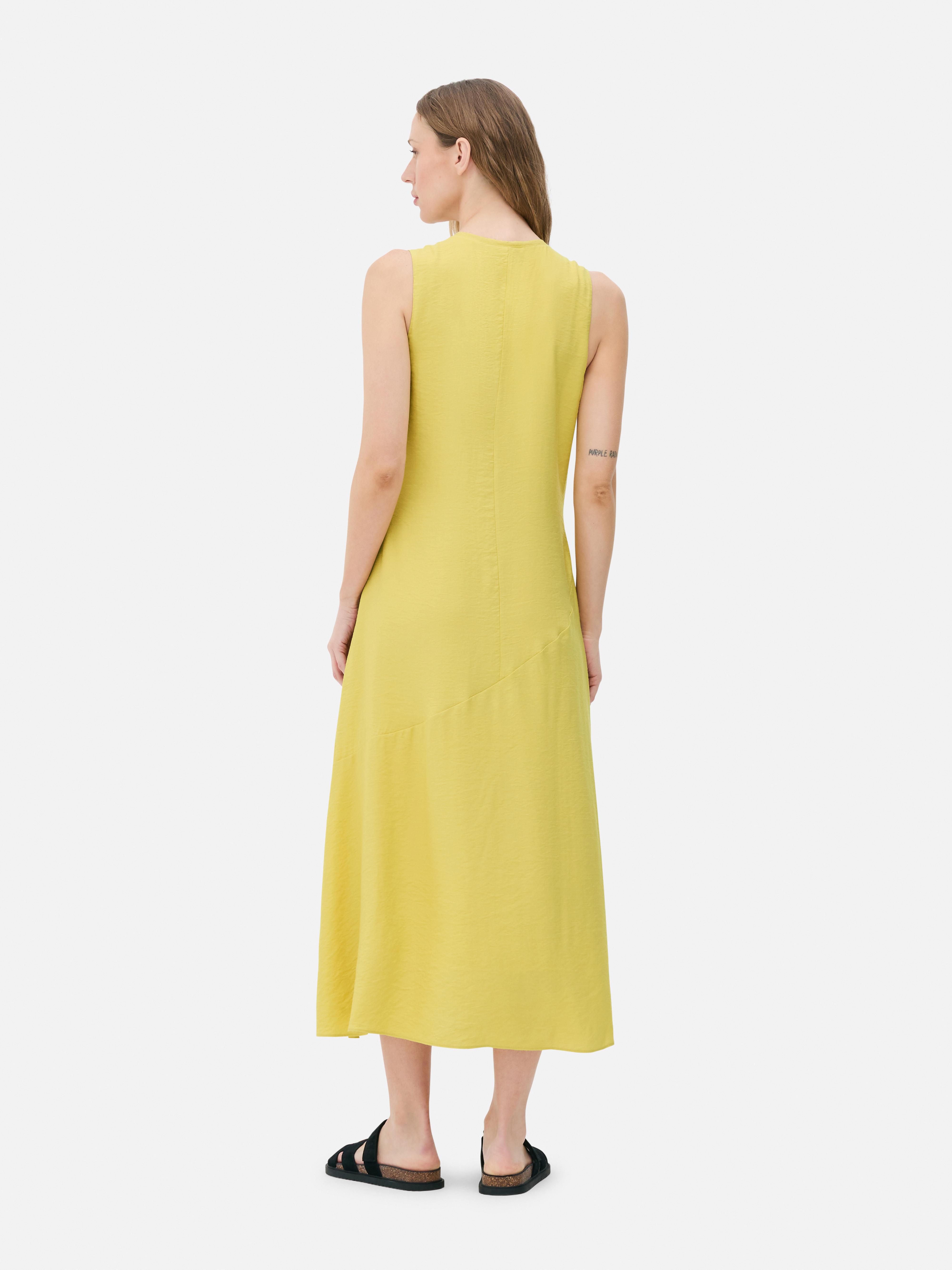 The Edit V-Neck Midi Dress