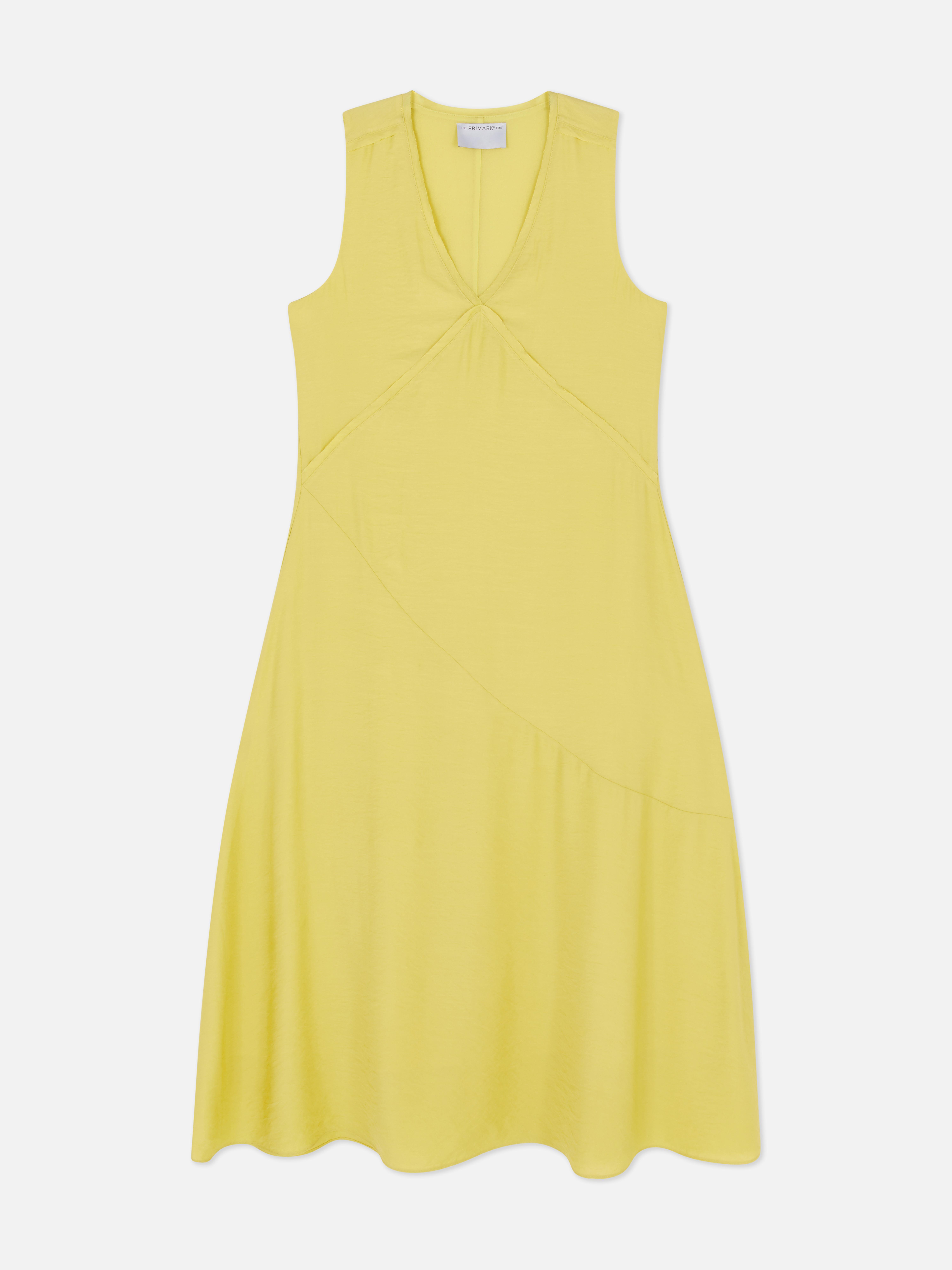The Edit V-Neck Midi Dress