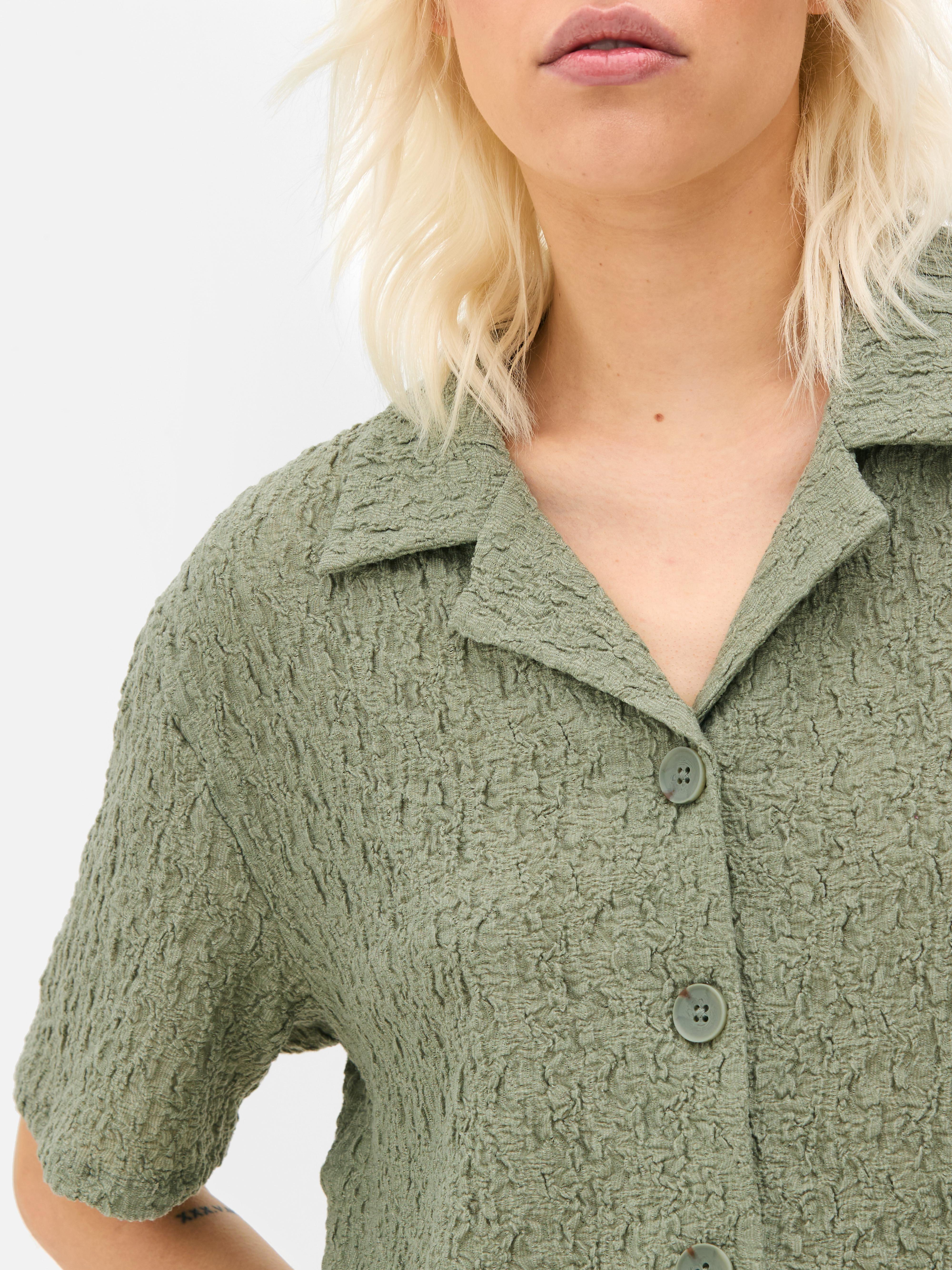 Chemise texturée