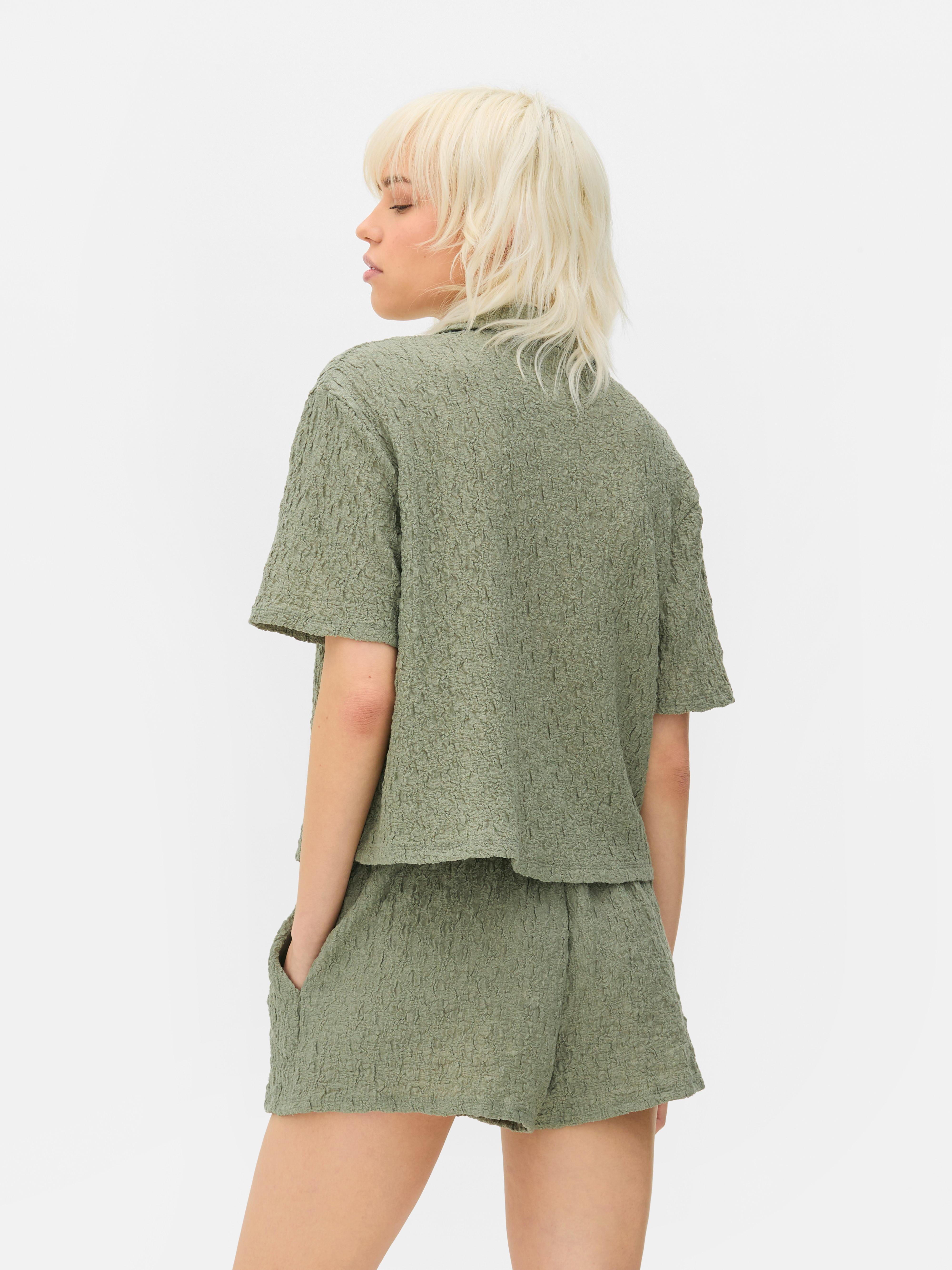Chemise texturée