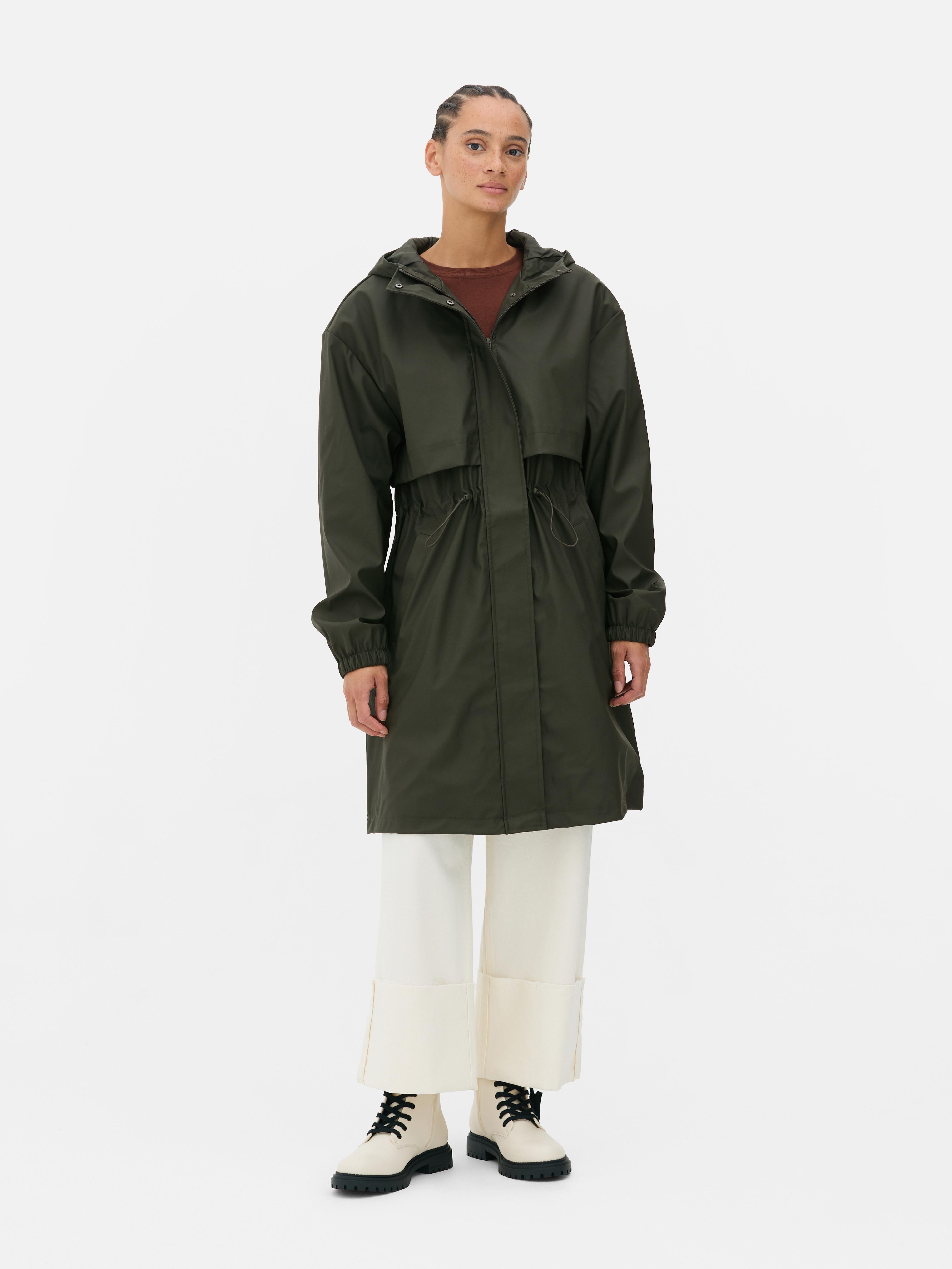 Parka met taillekoord