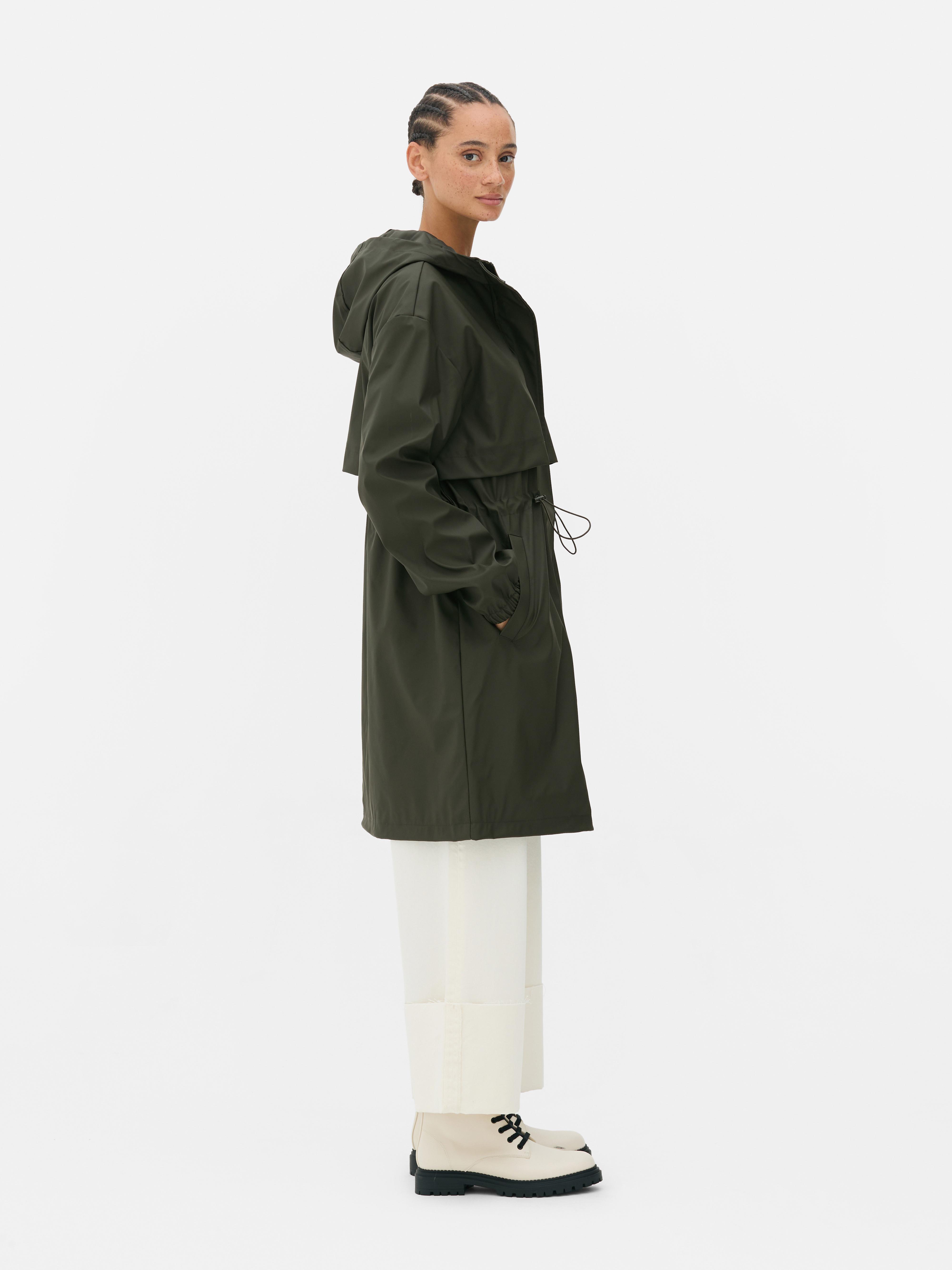 Parka met taillekoord