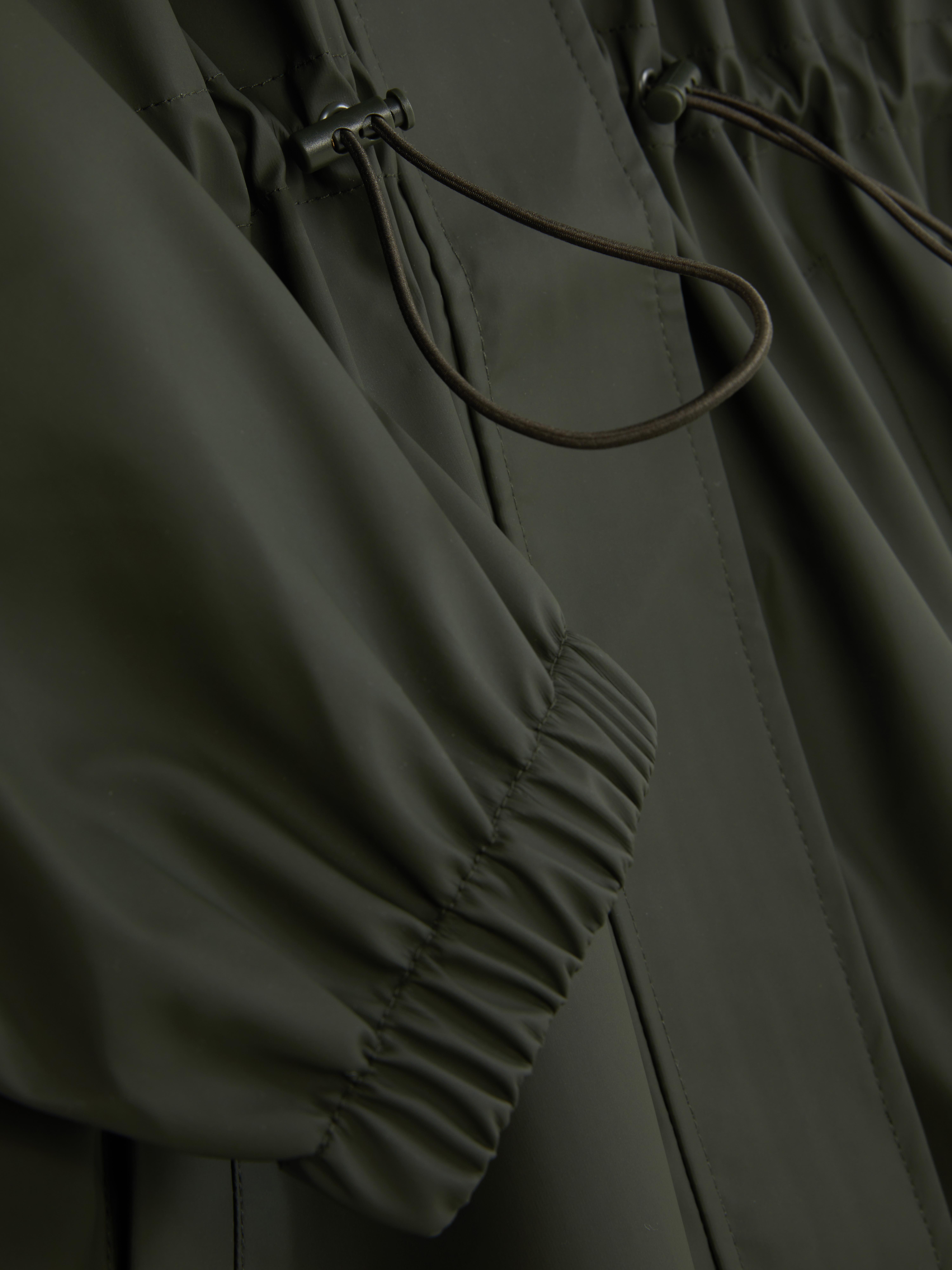 Parka met taillekoord