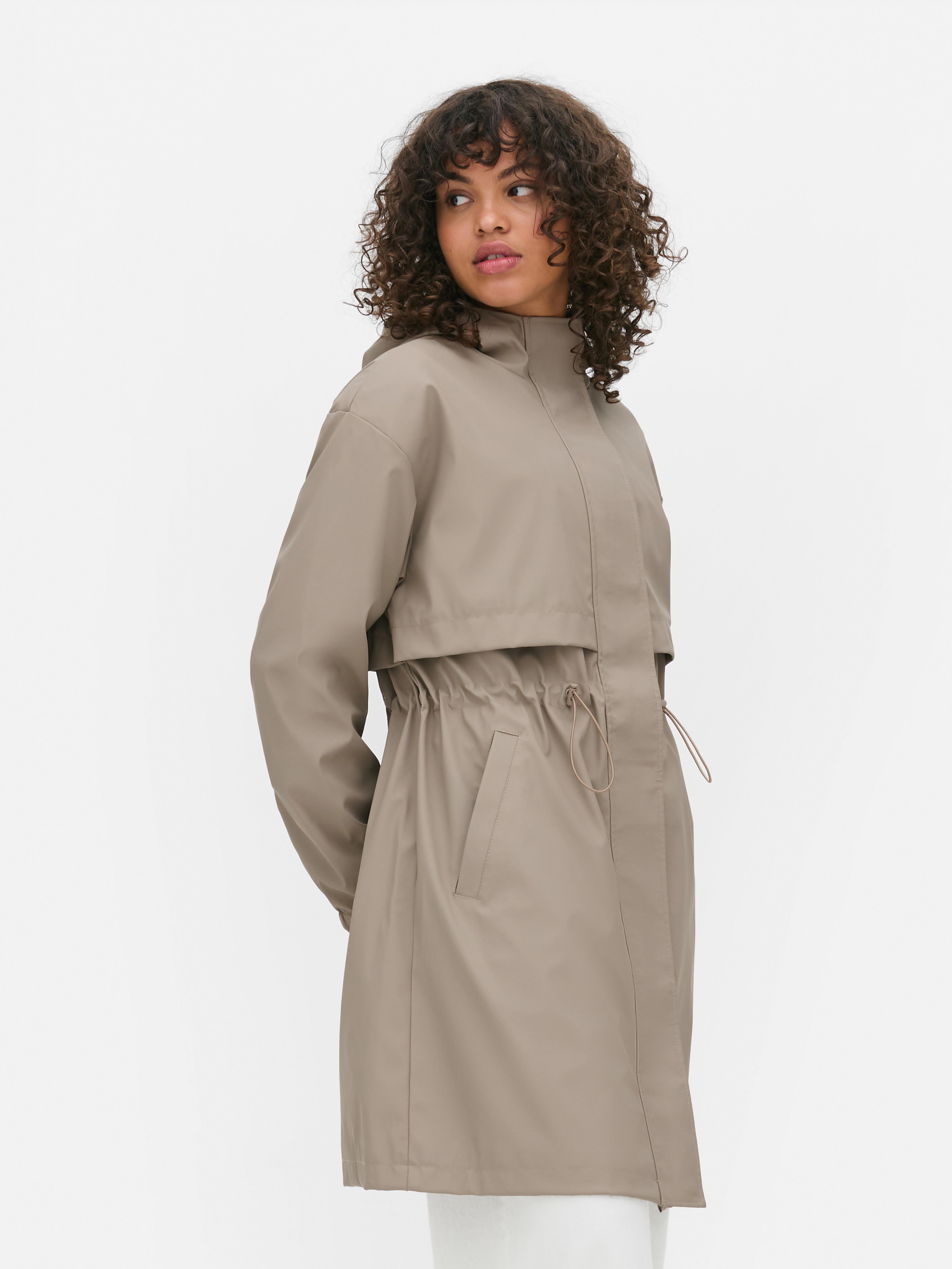 Cinch Waist Parka