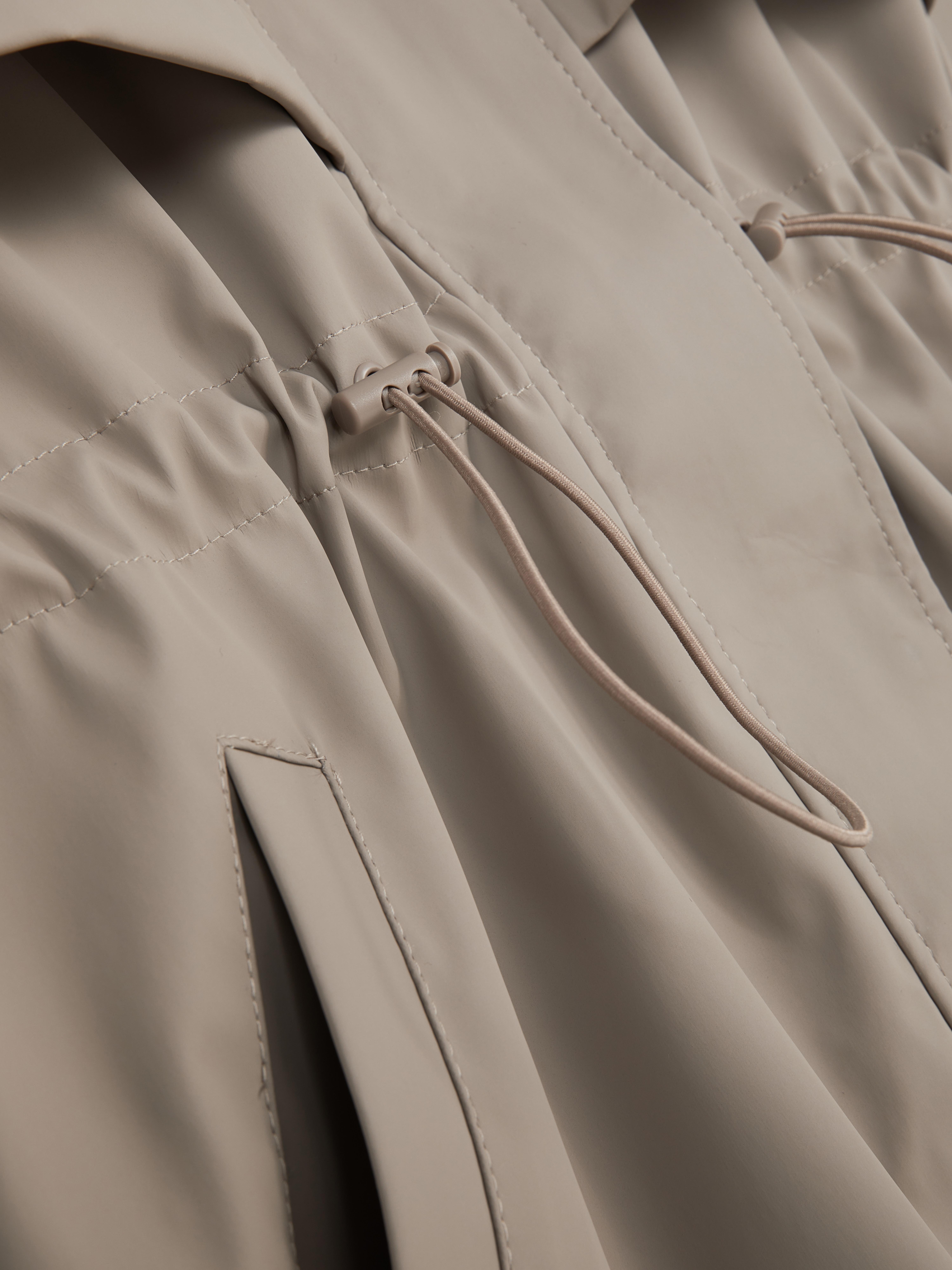 Cinch Waist Parka
