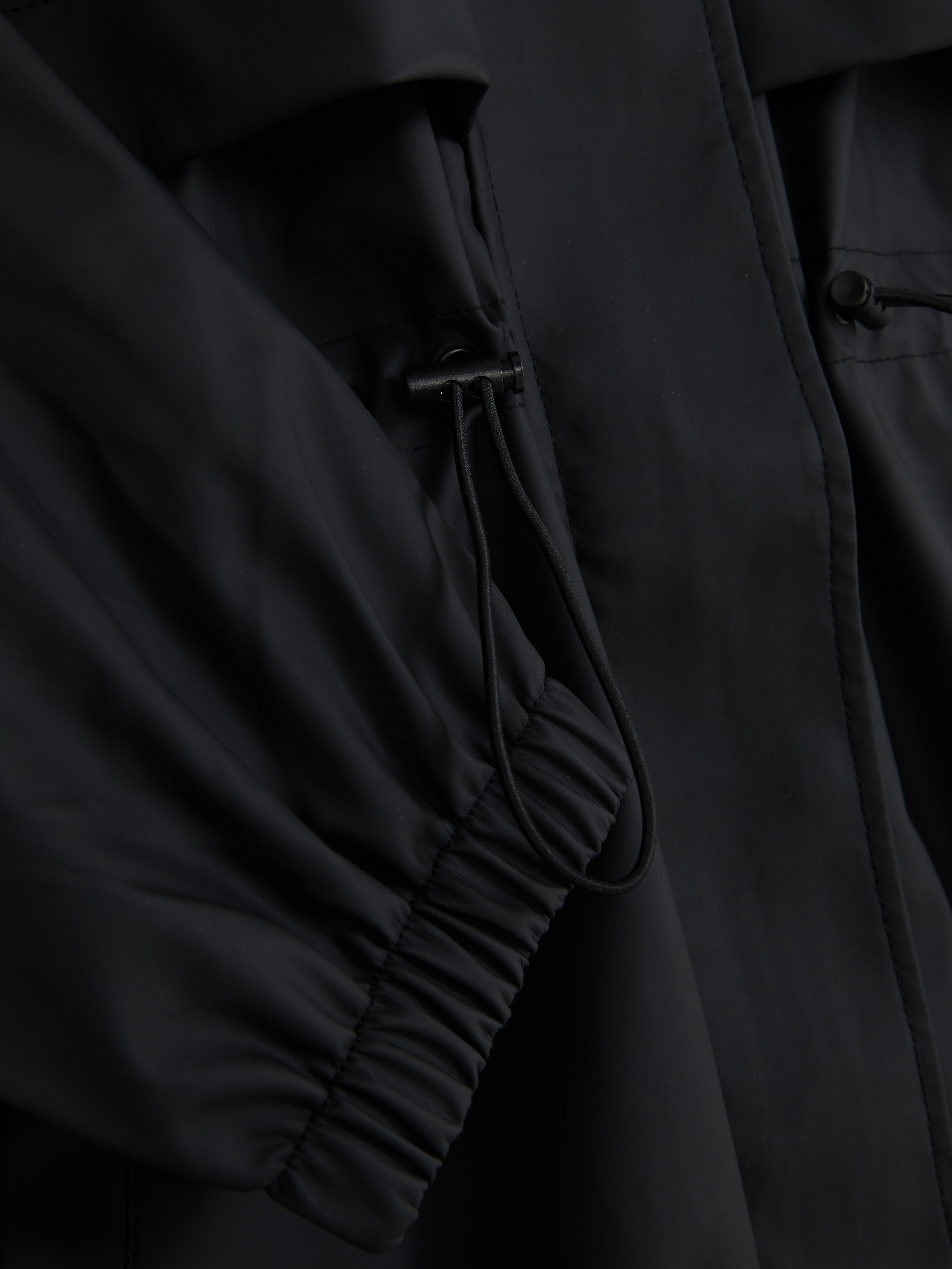 Parka met taillekoord