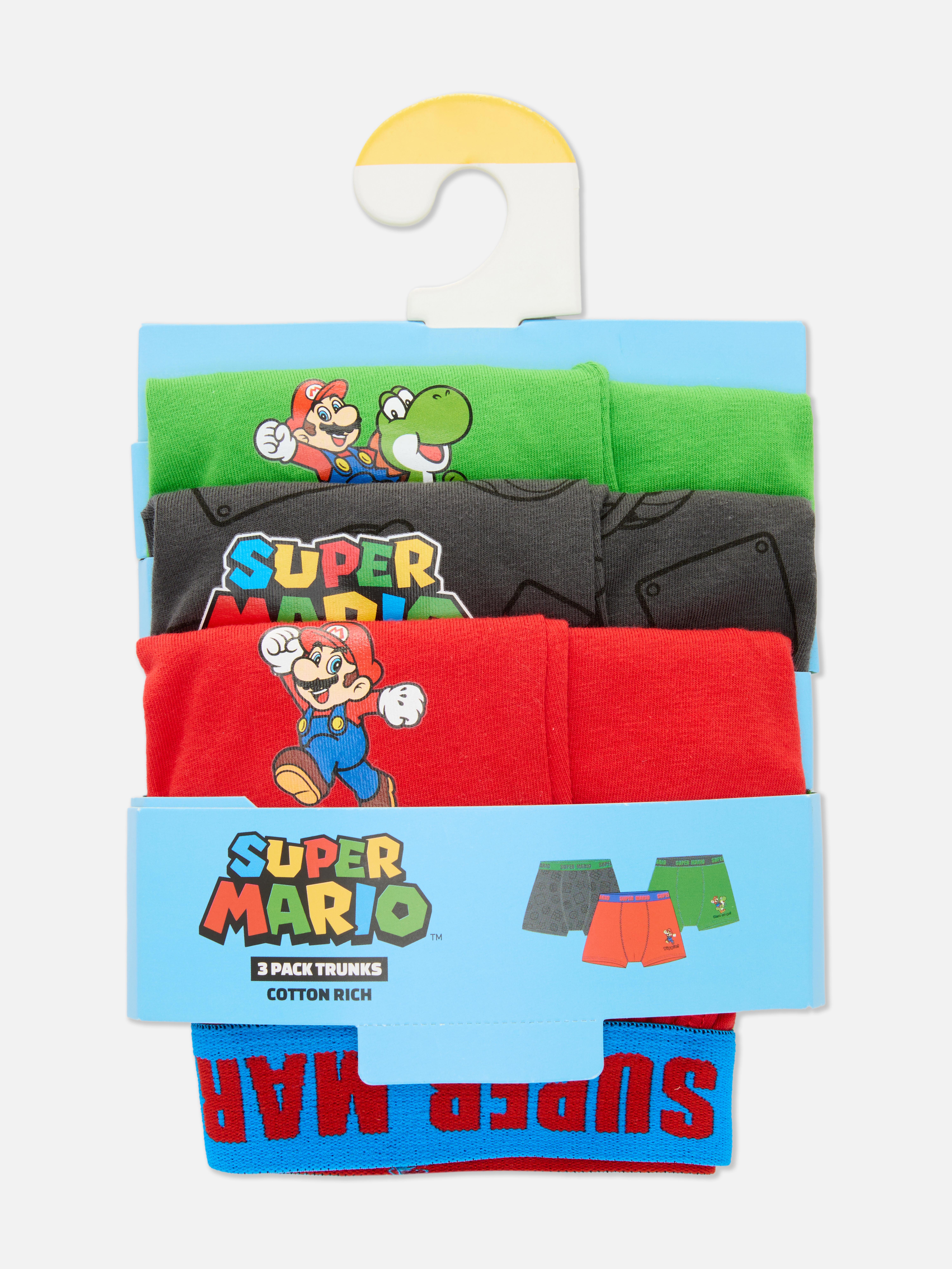 2-15yrs | 3pk Super Mario Trunks