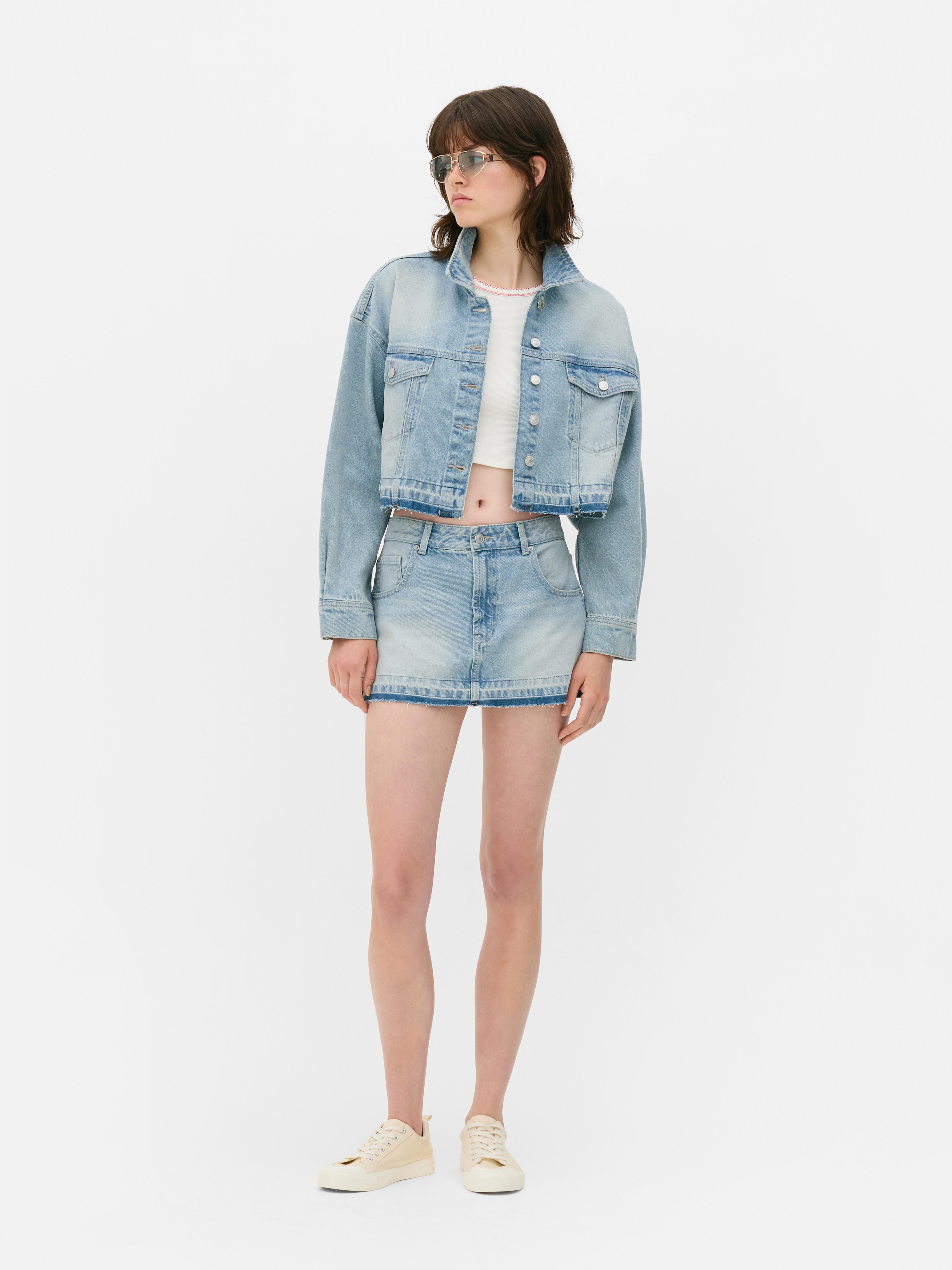 Cropped Denim Jacket