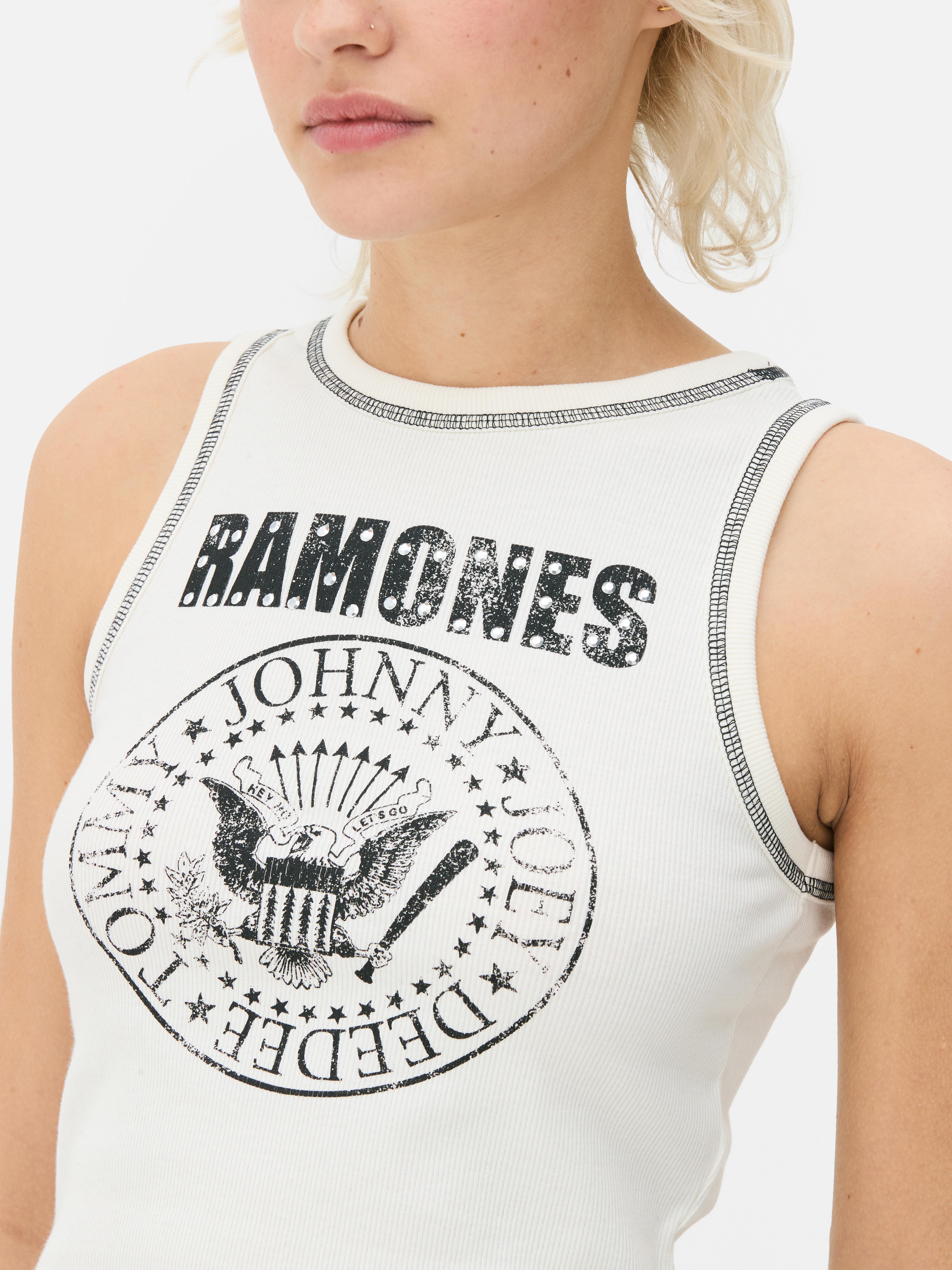 Kort hemdtopje The Ramones