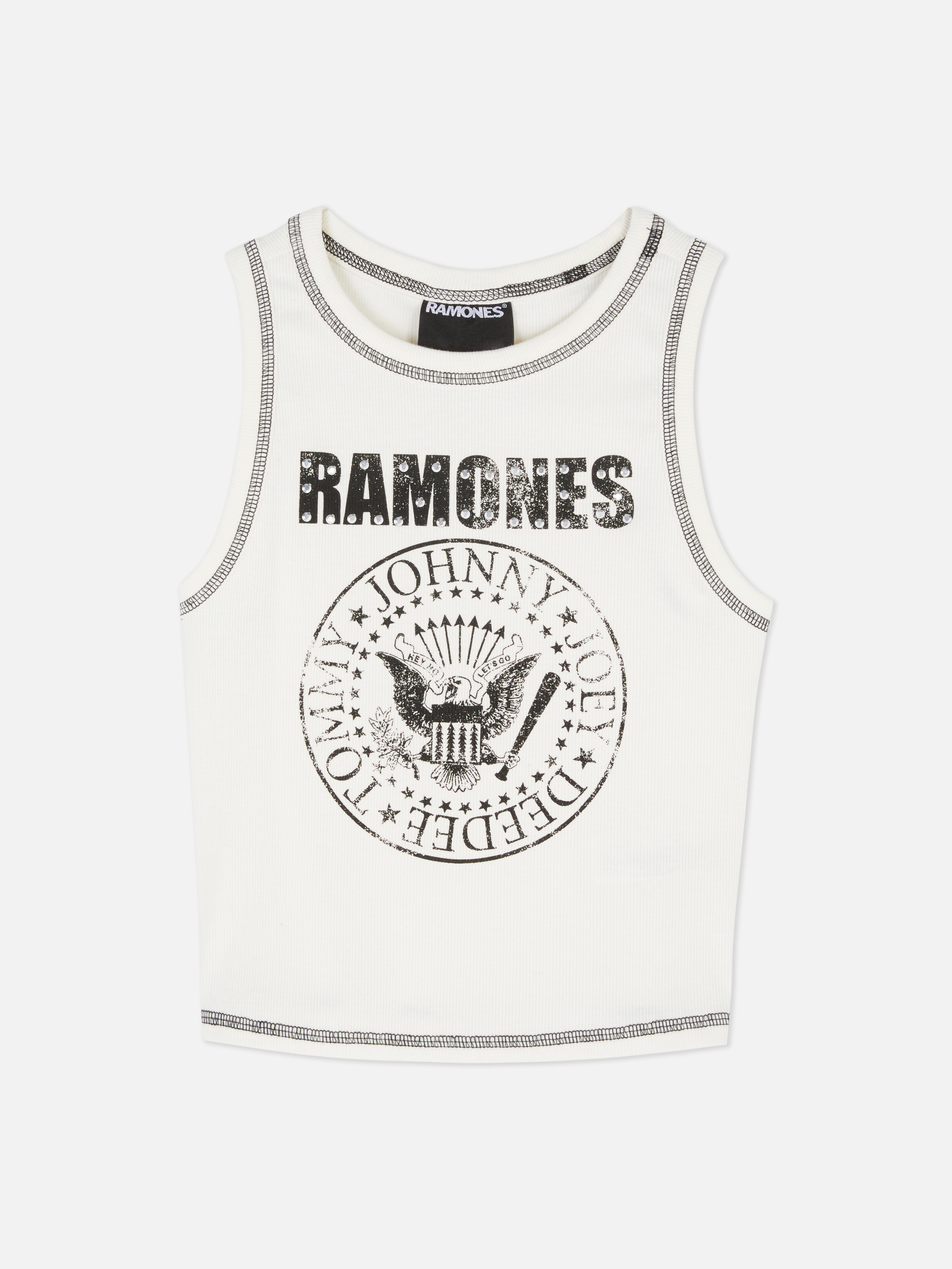 Kort hemdtopje The Ramones