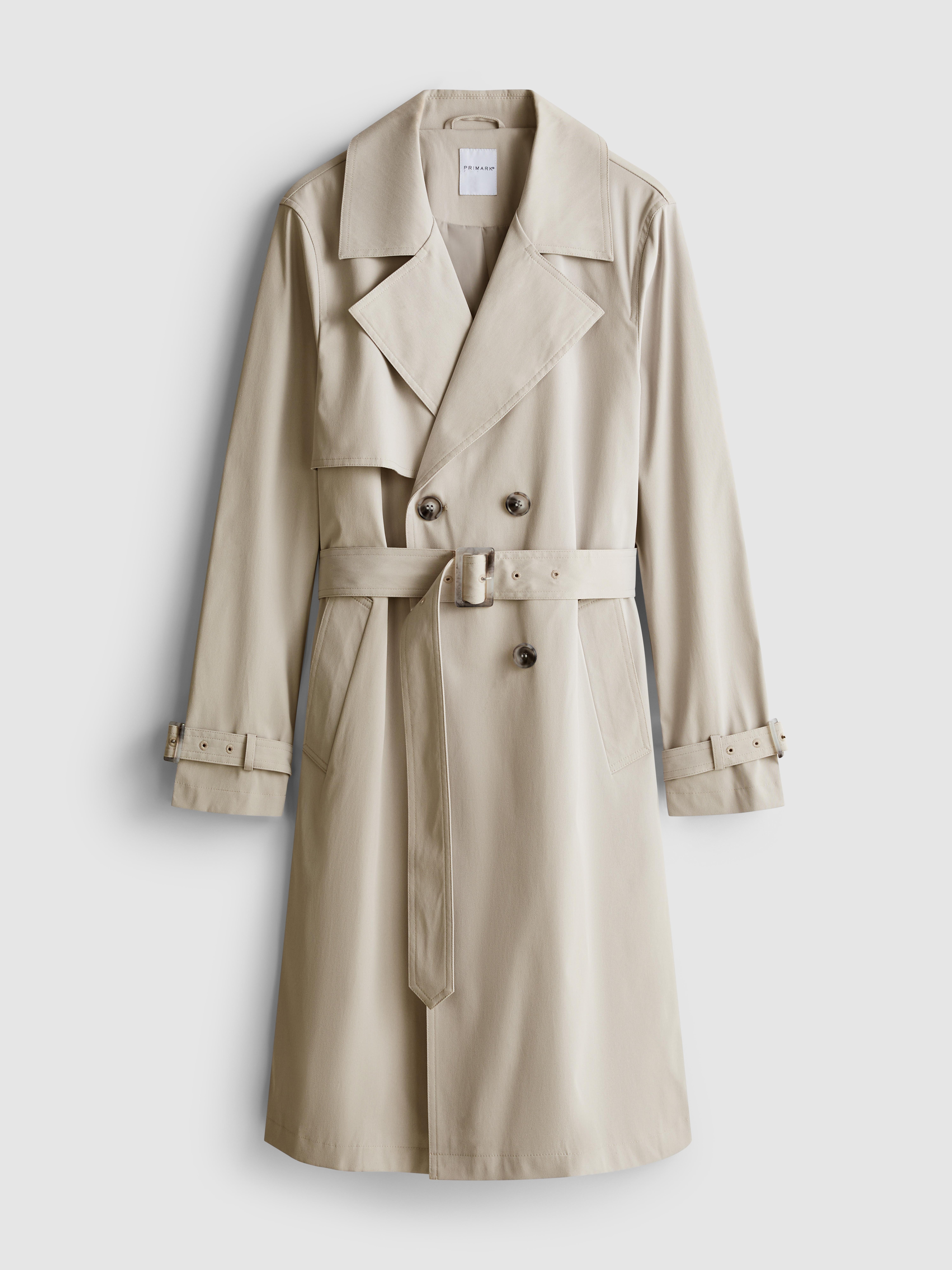 Women's Stone Essential Belted Trench
