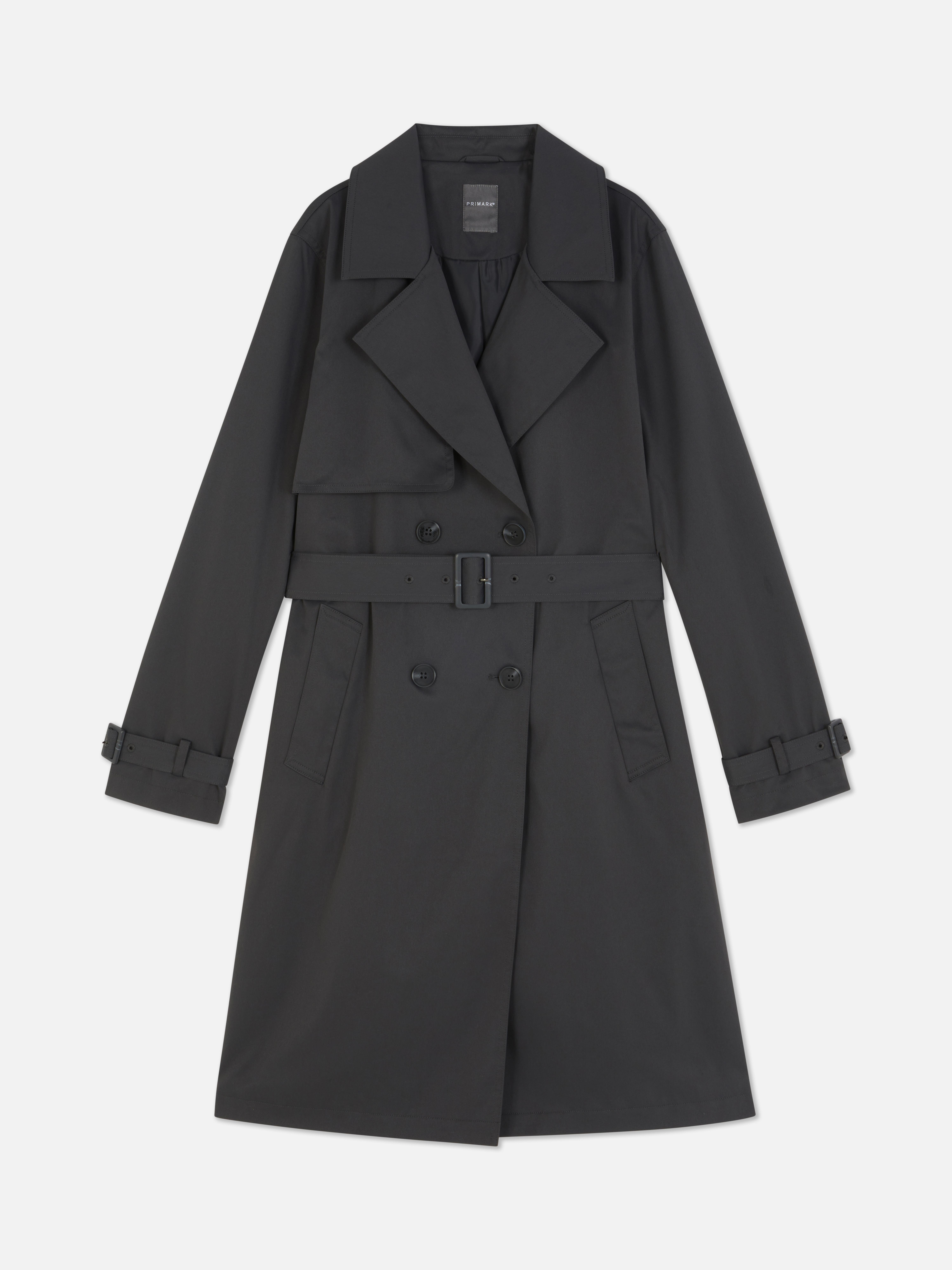 Trench con cintura basic
