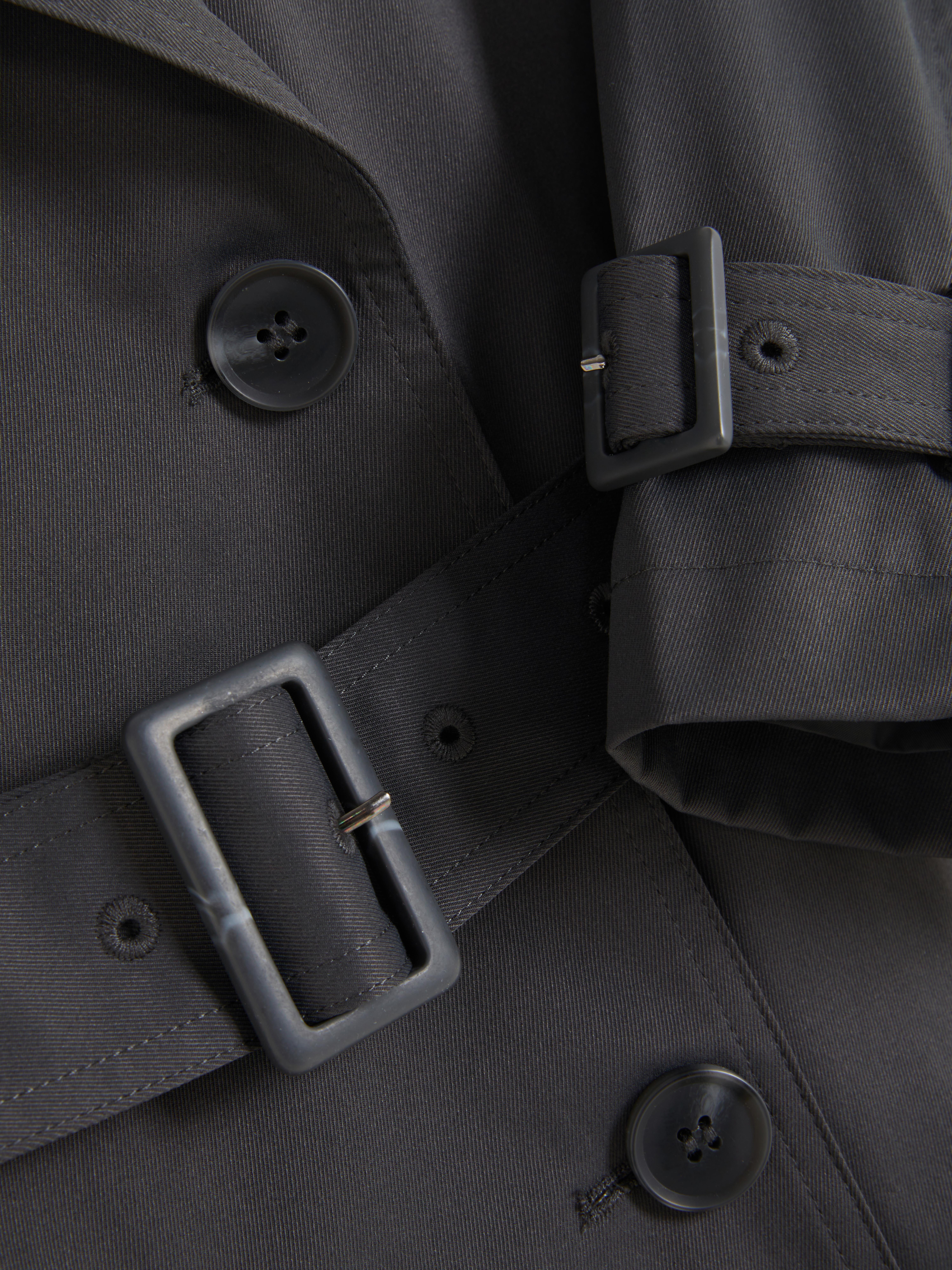 Trench con cintura basic