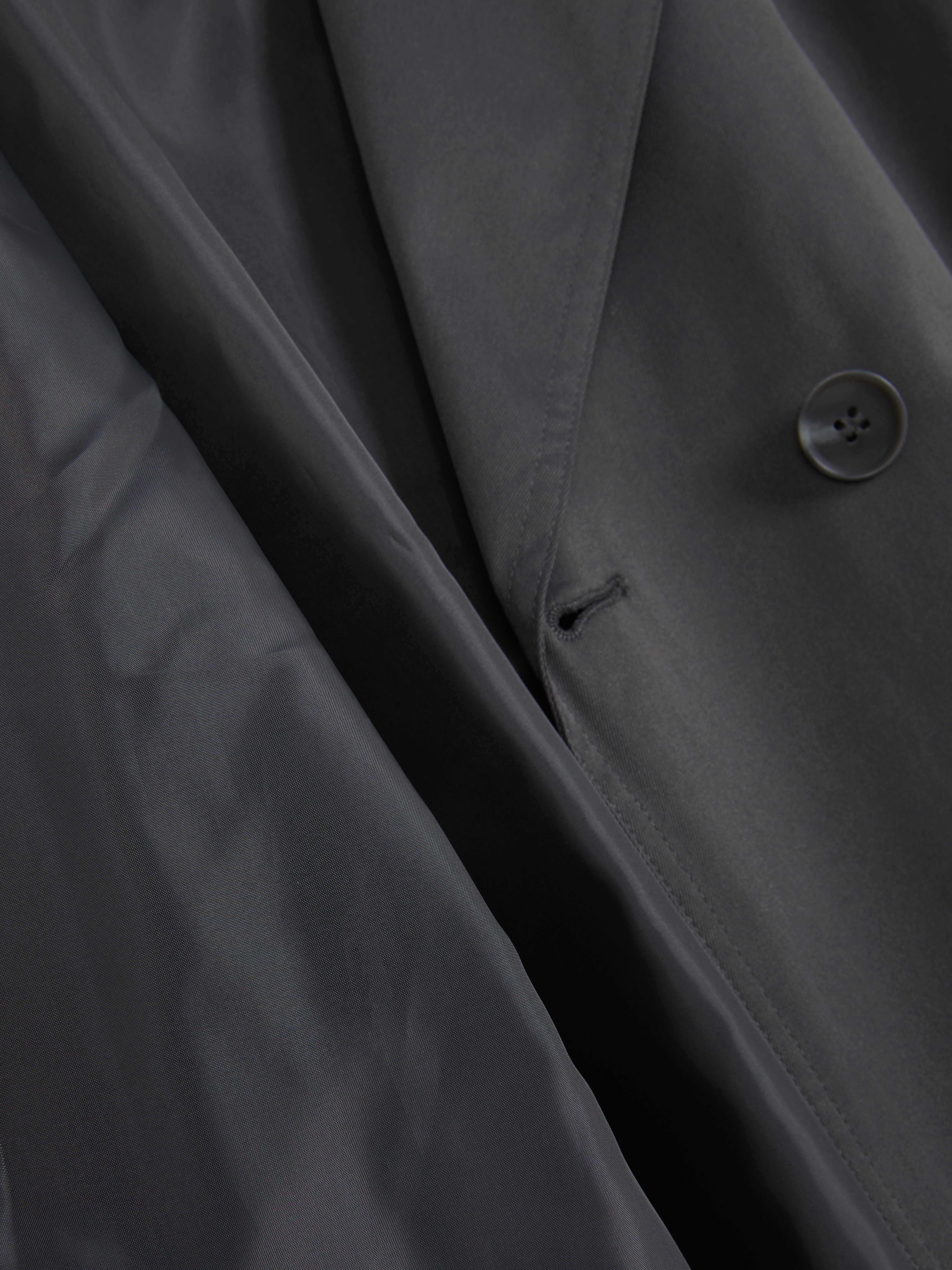 Trench con cintura basic