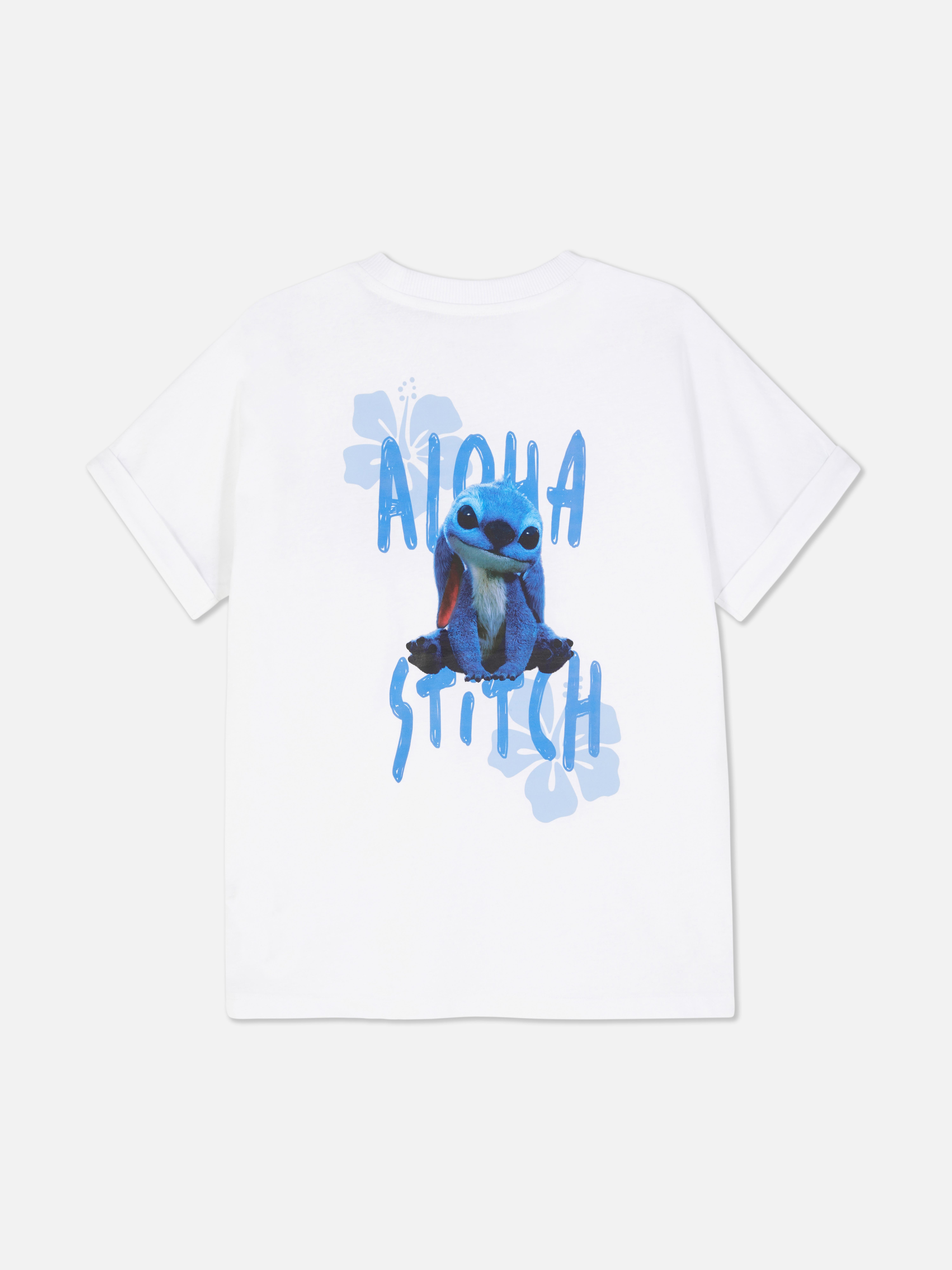 T-shirt met print Disney's Stitch