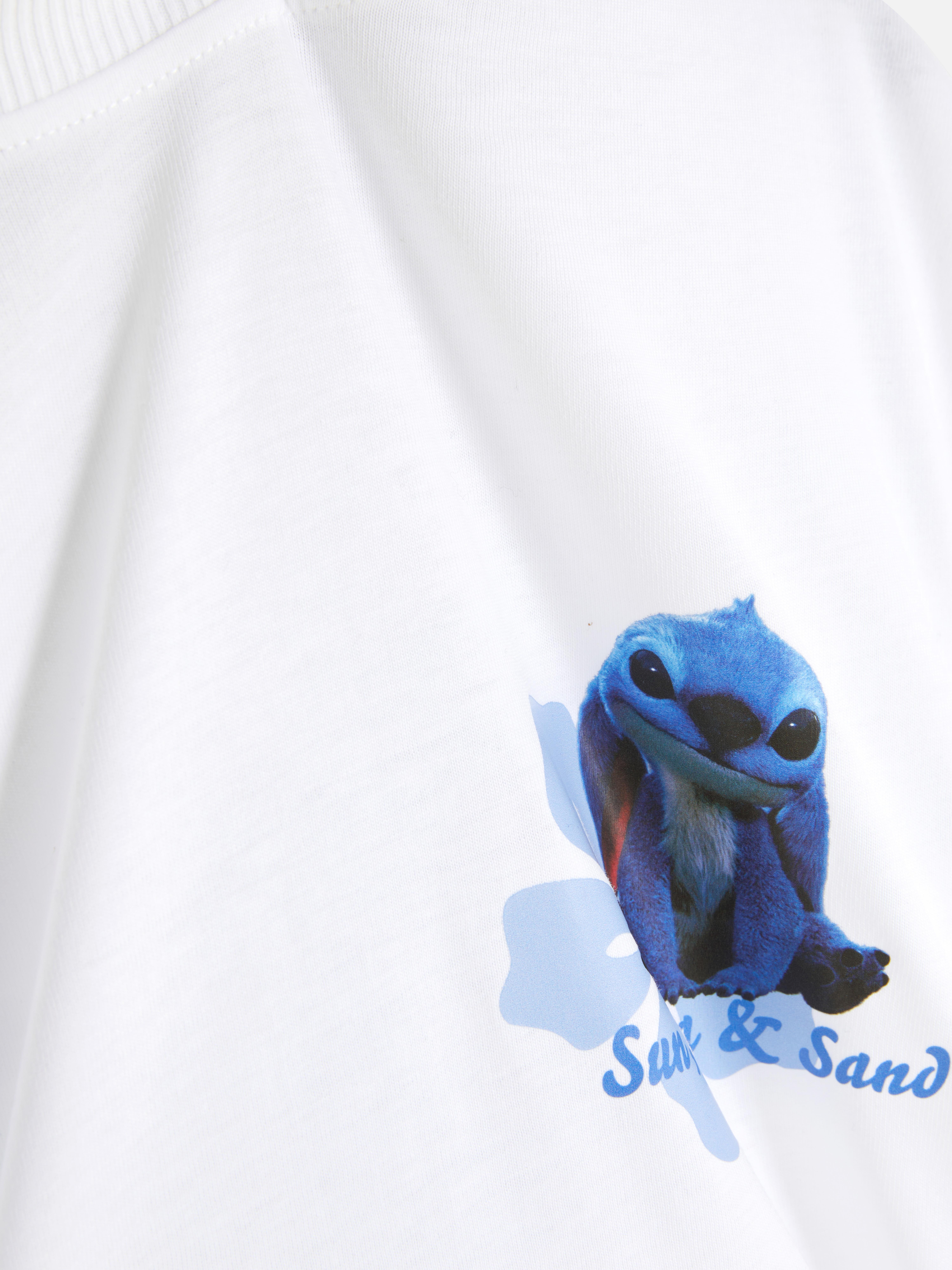 T-shirt met print Disney's Stitch