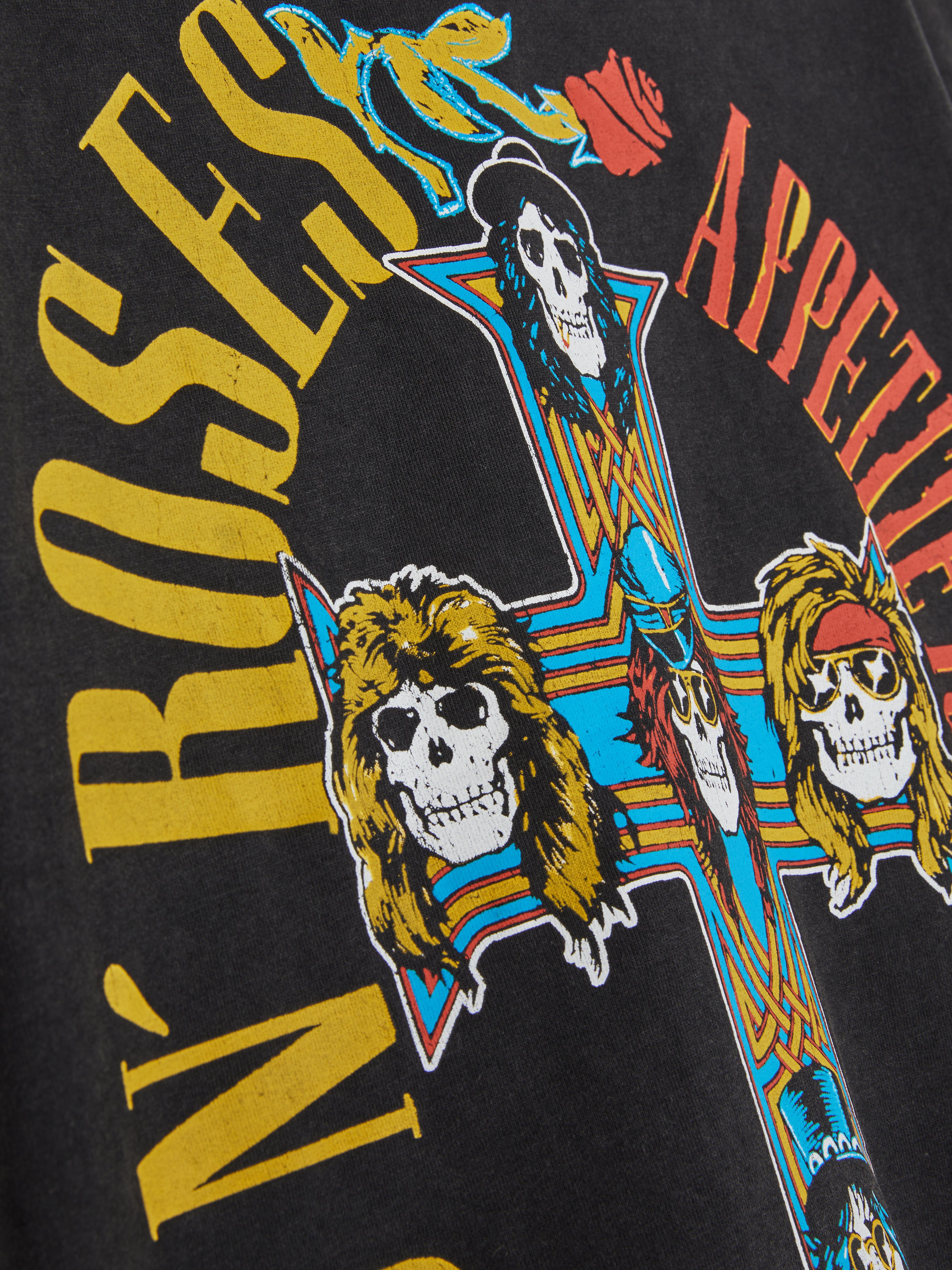 T-shirt met print Guns N' Roses