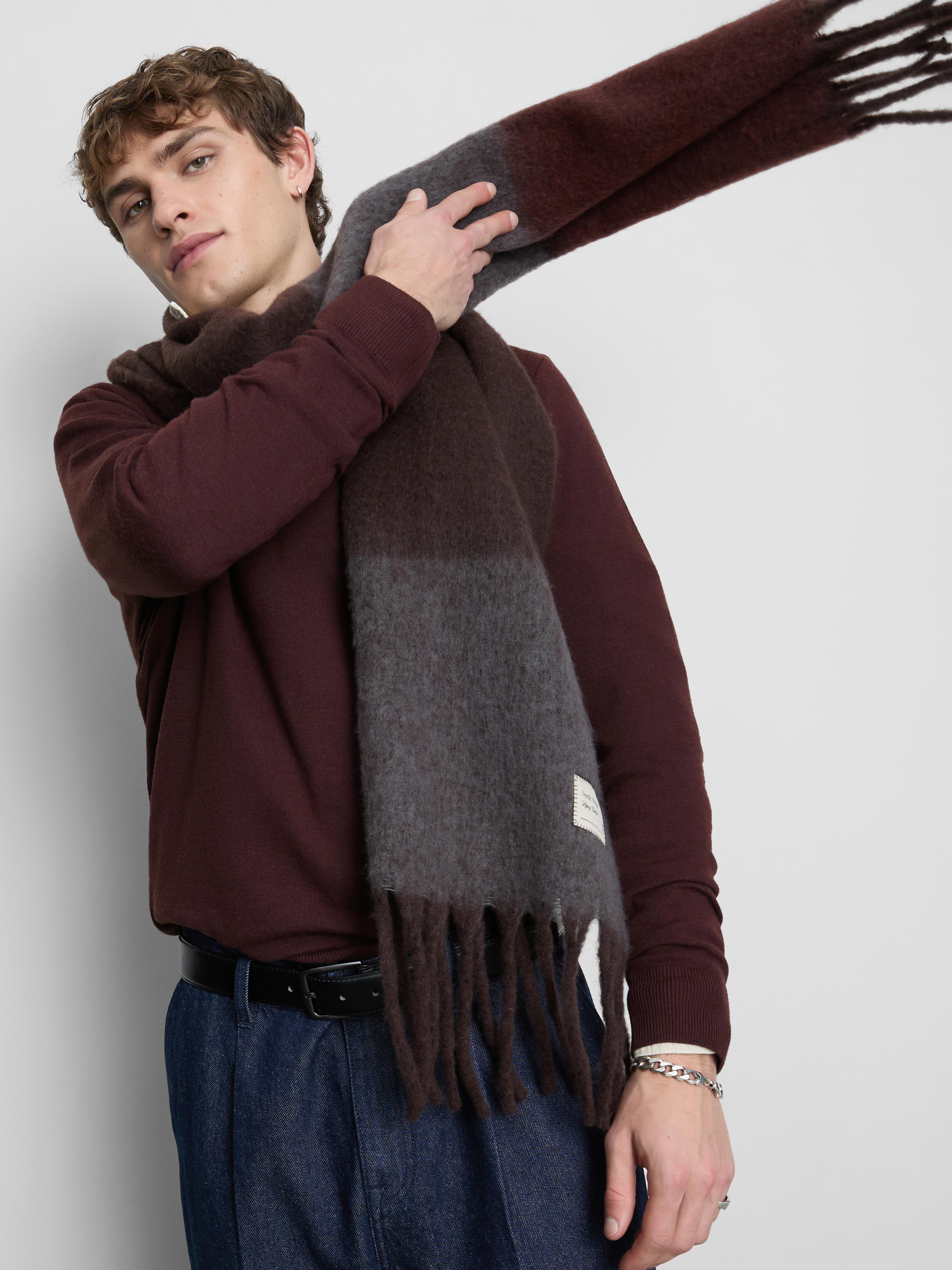 Men's Plum Crew Neck Sweate