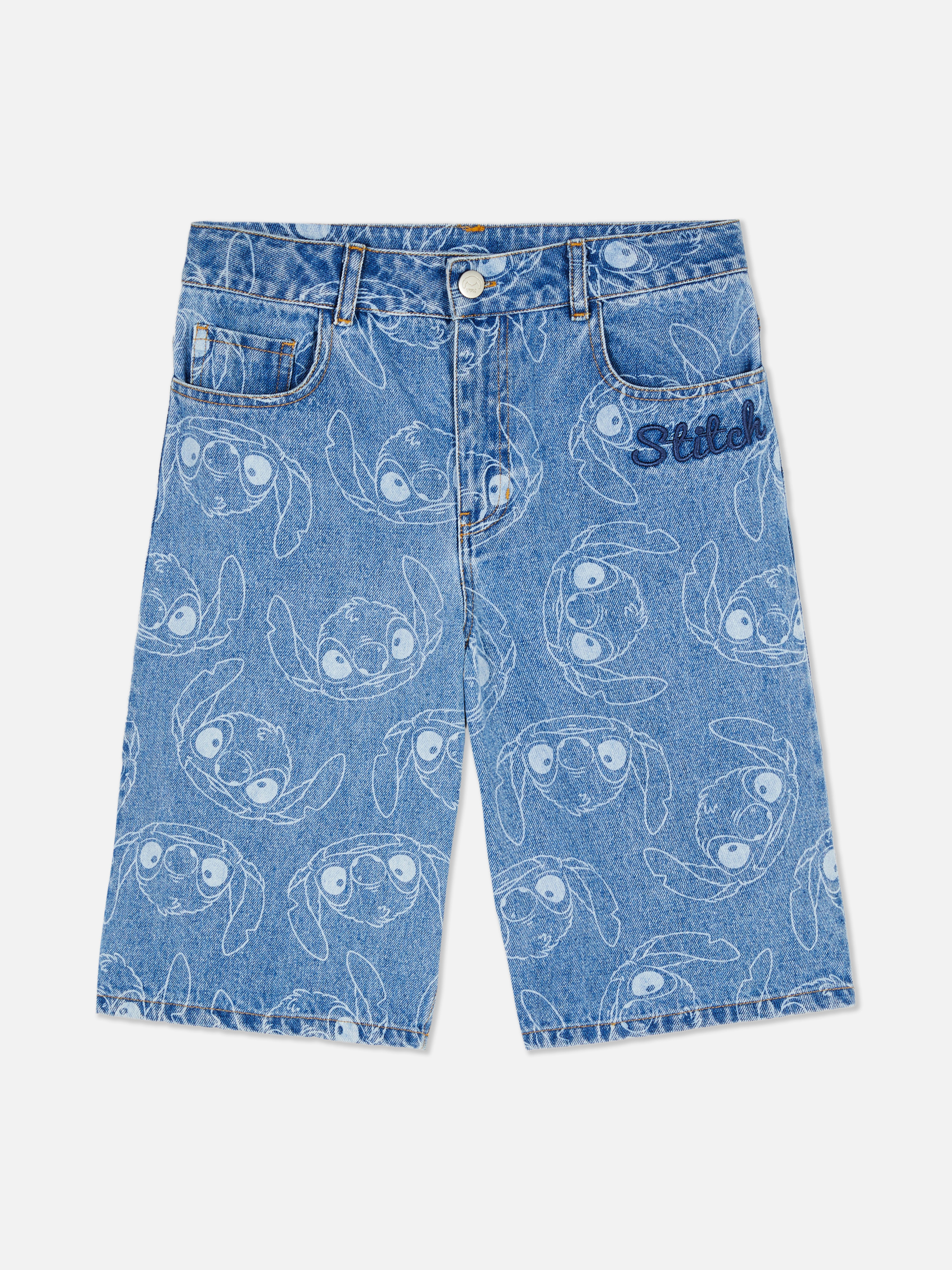 Disney’s Stitch Denim Shorts