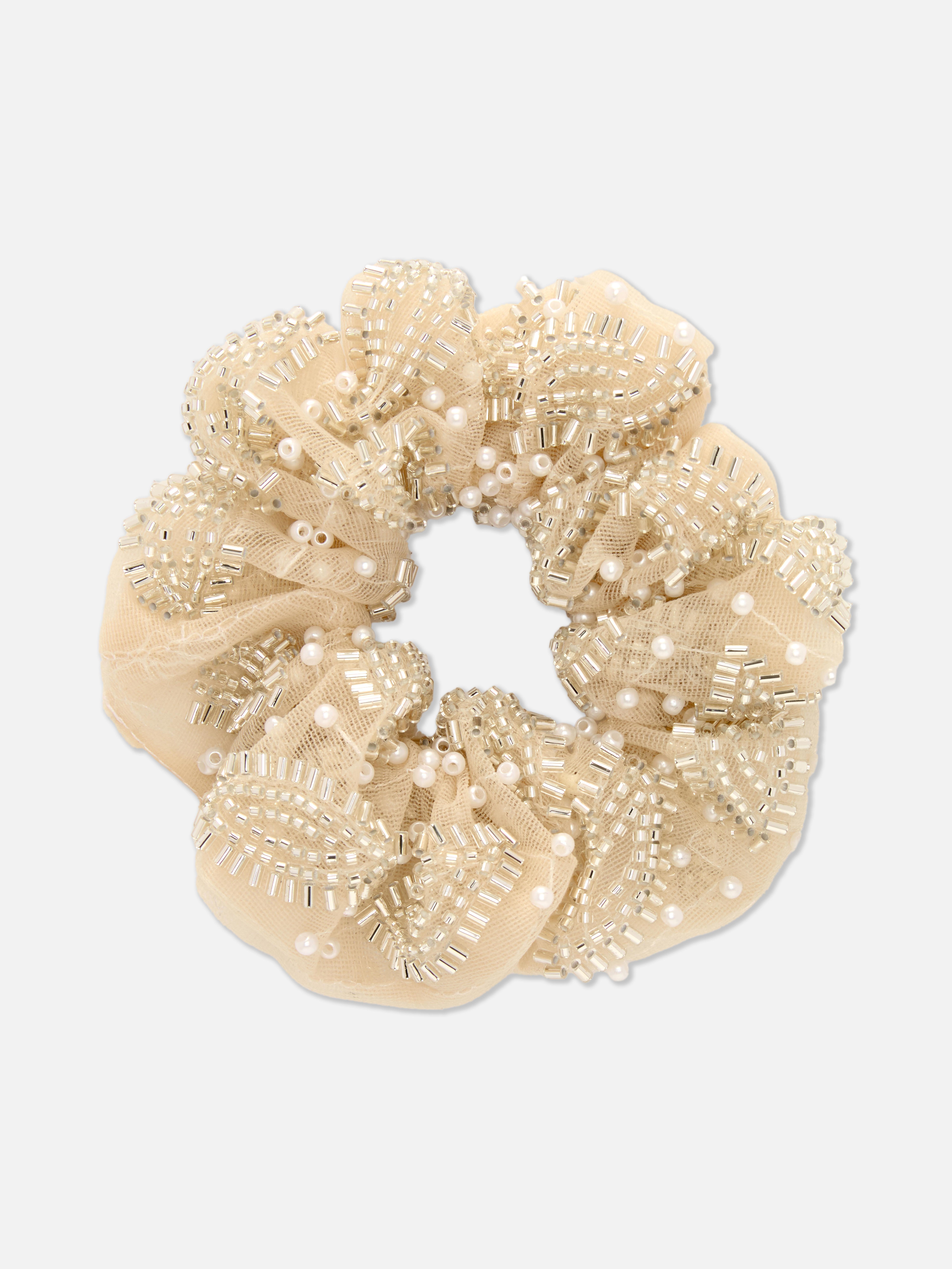 1 chouchou orné de perles