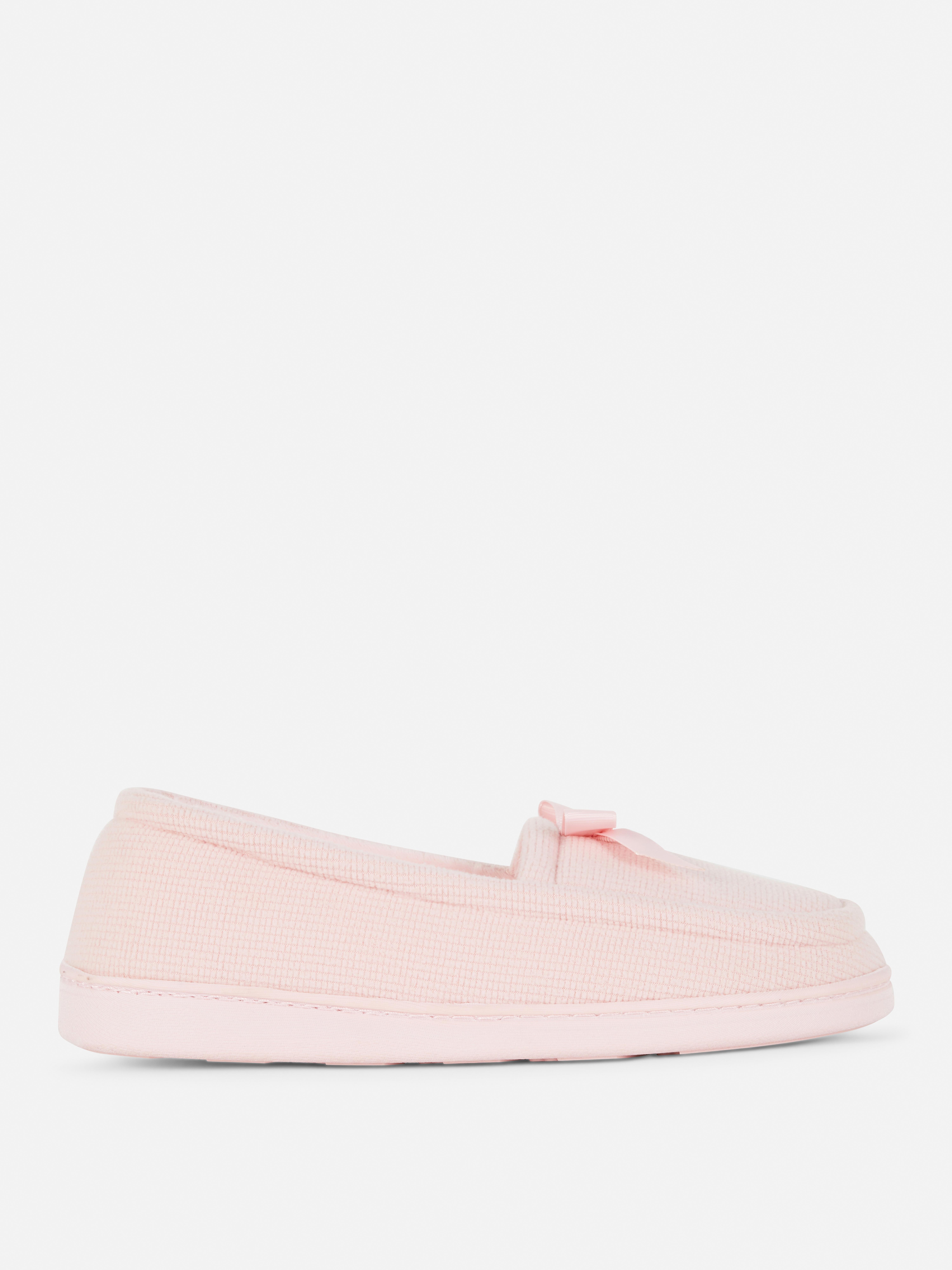 Waffle Moccasin Slippers