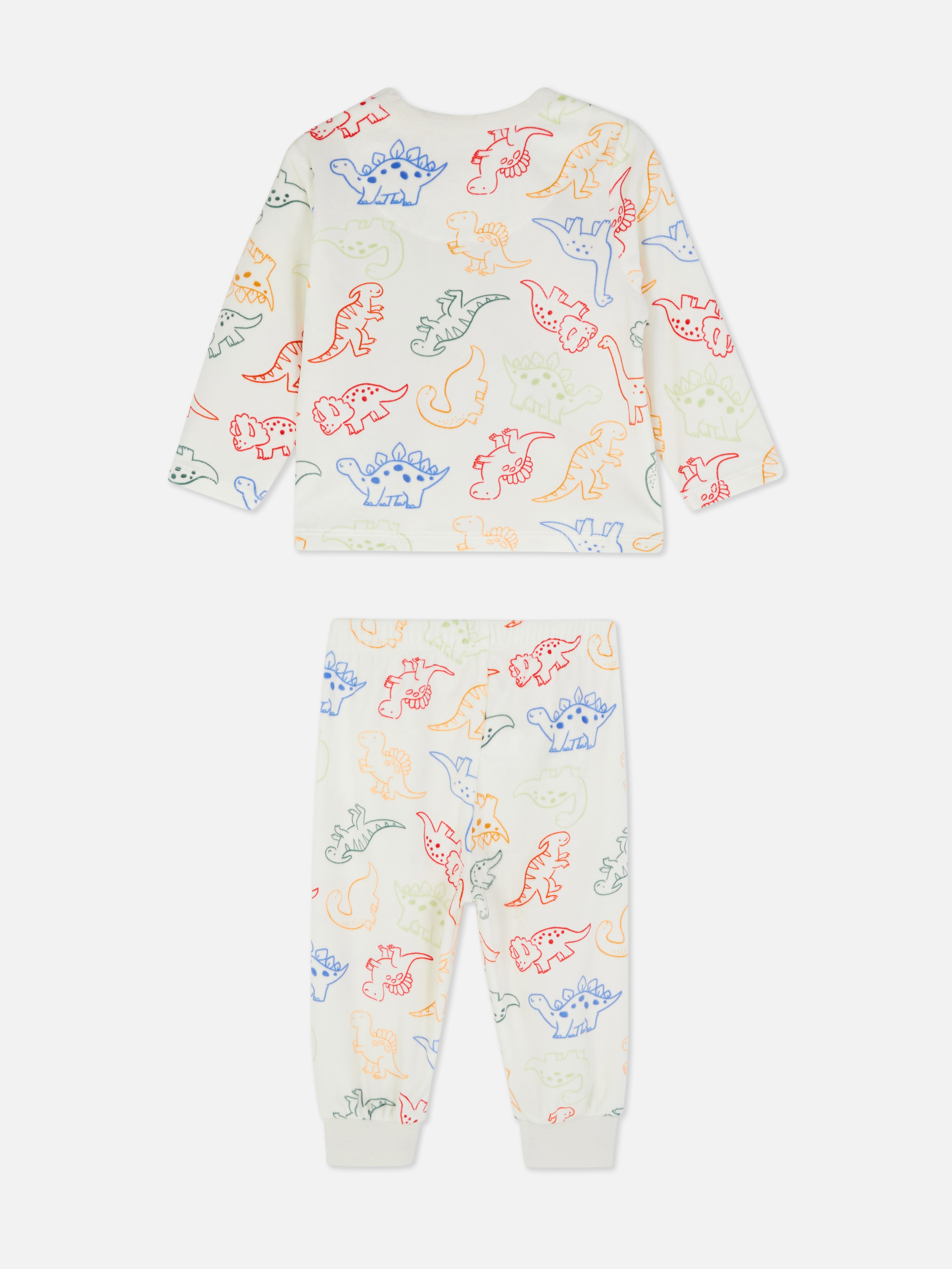 6-36 maanden | Warme pyjama met print