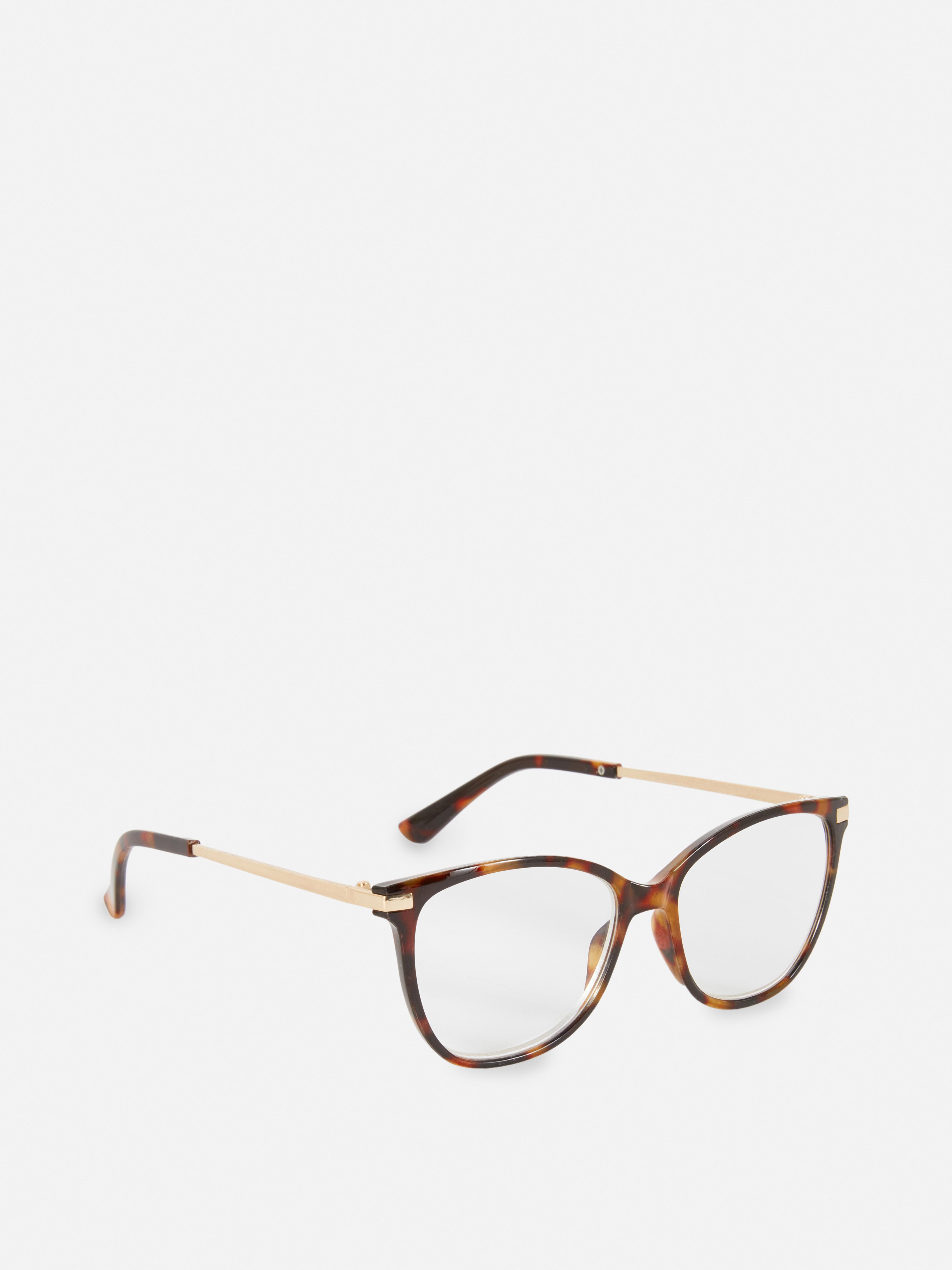 Ochelari de citit cu model ochi de pisică