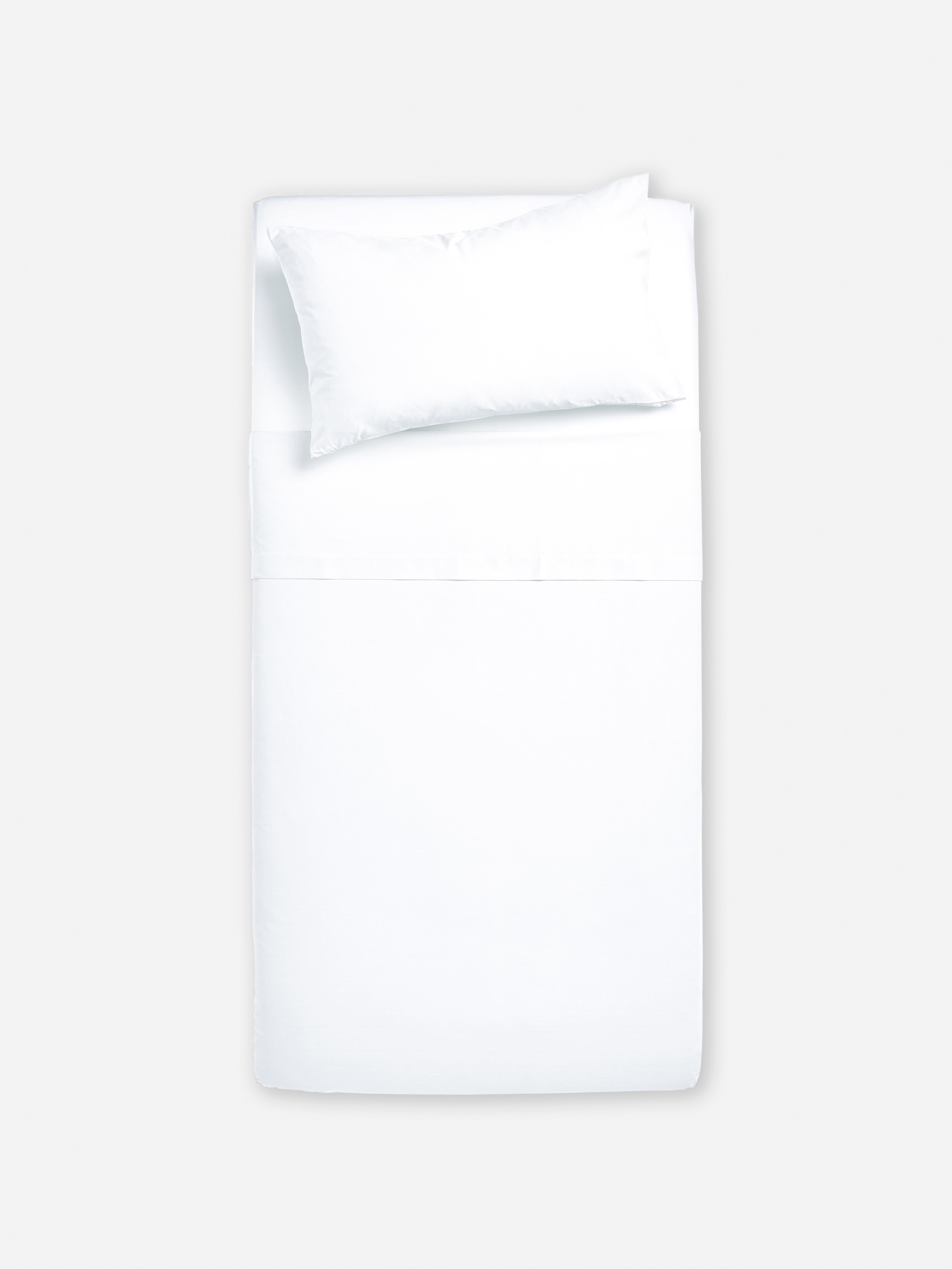 Cotton Rich Single Flat Sheet