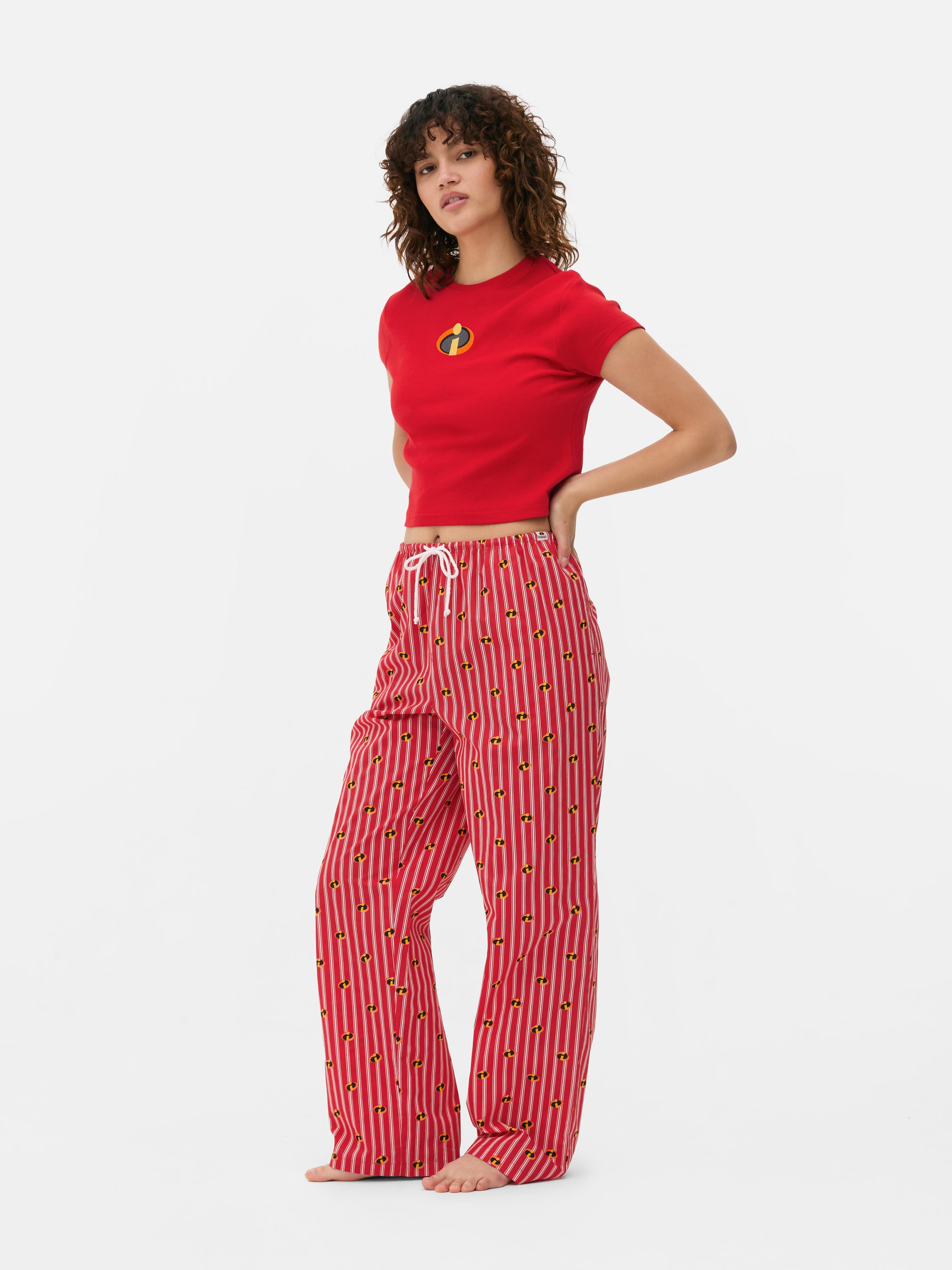 Calças pijama corte largo Disney Pixar Os Incríveis