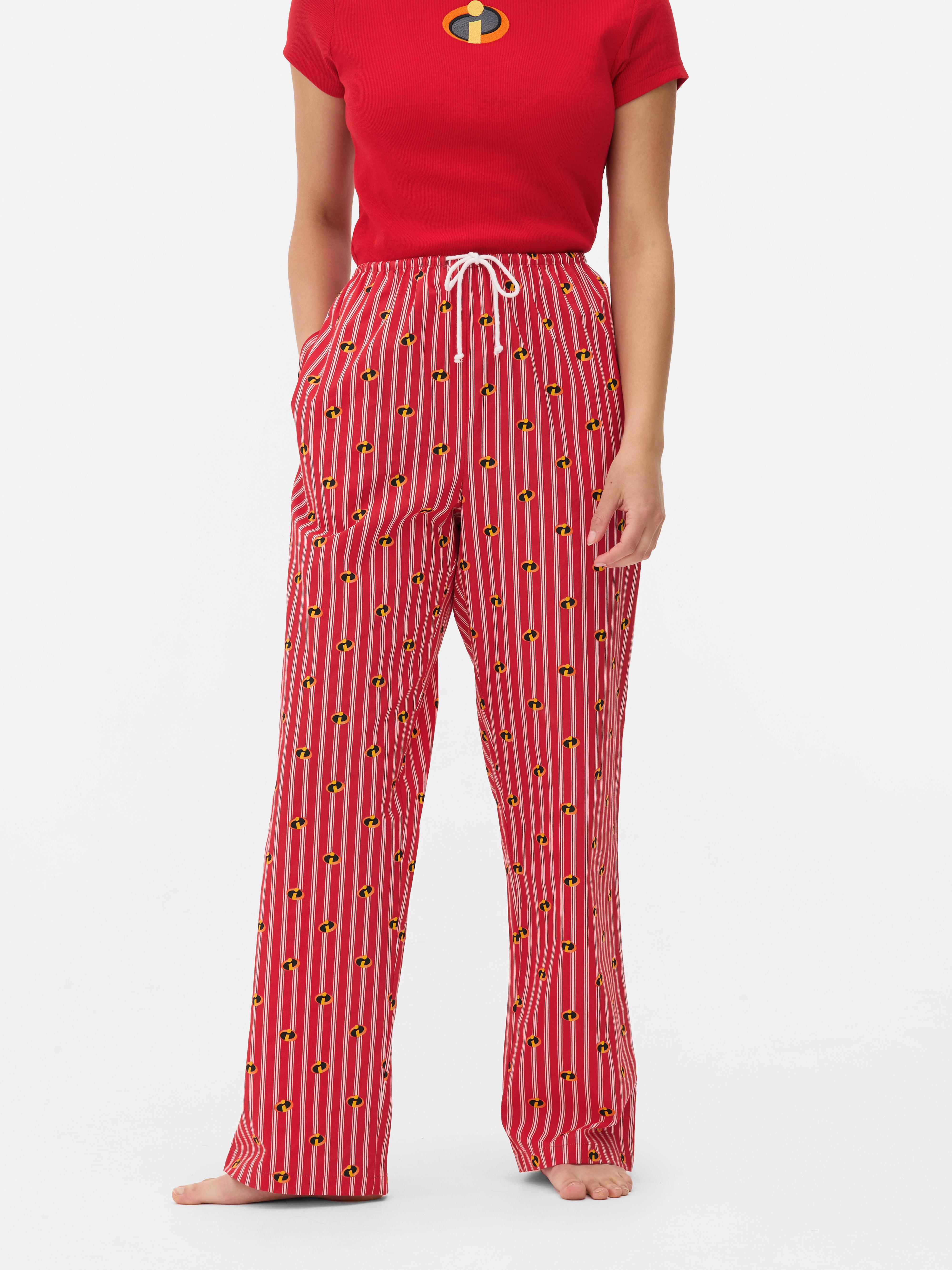 Calças pijama corte largo Disney Pixar Os Incríveis