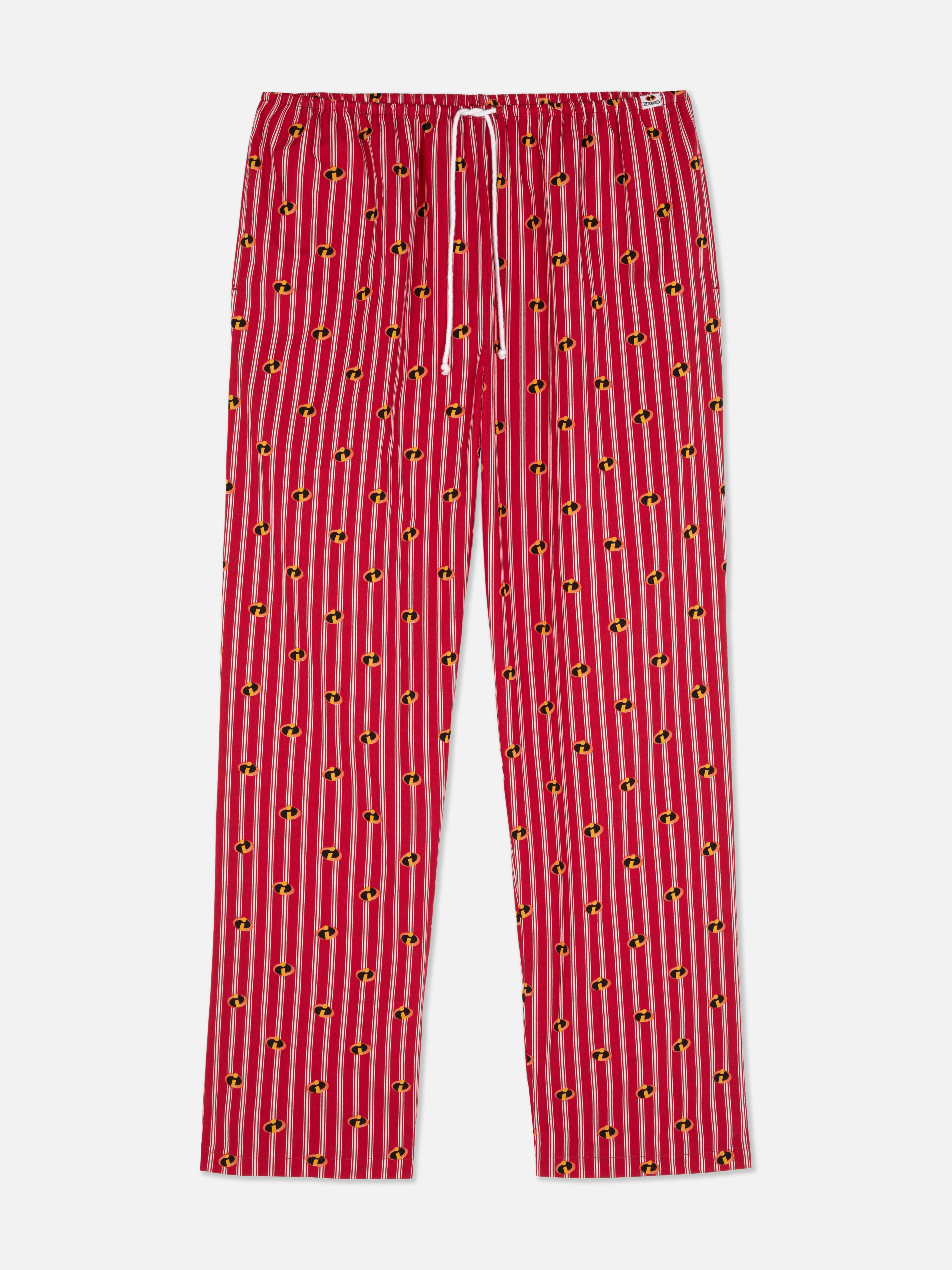 Calças pijama corte largo Disney Pixar Os Incríveis