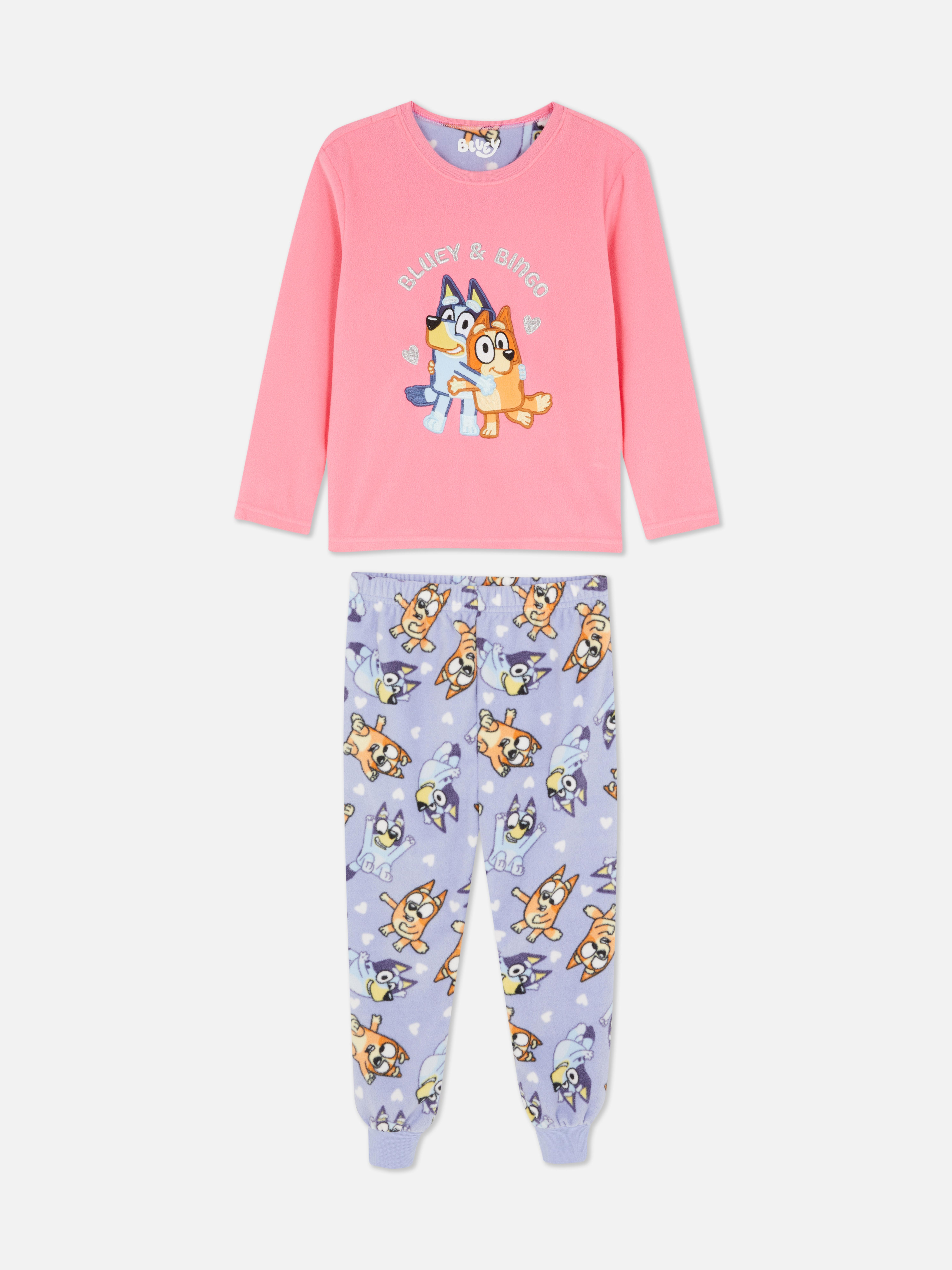 1,5 - 10 ani | Pijamale din polar Bluey