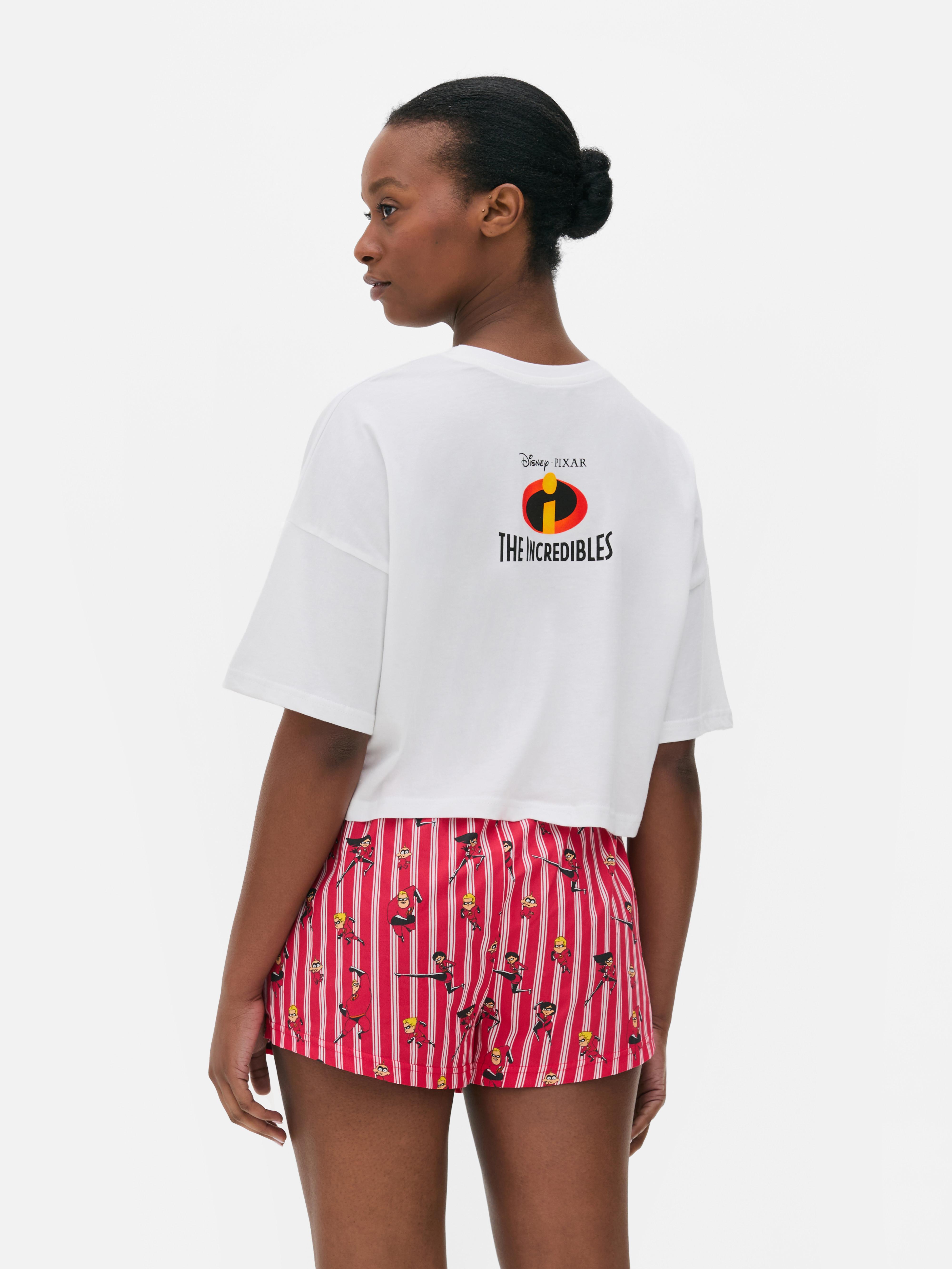 Disney Pixar’s The Incredibles Printed Cotton Shorty Pyjamas