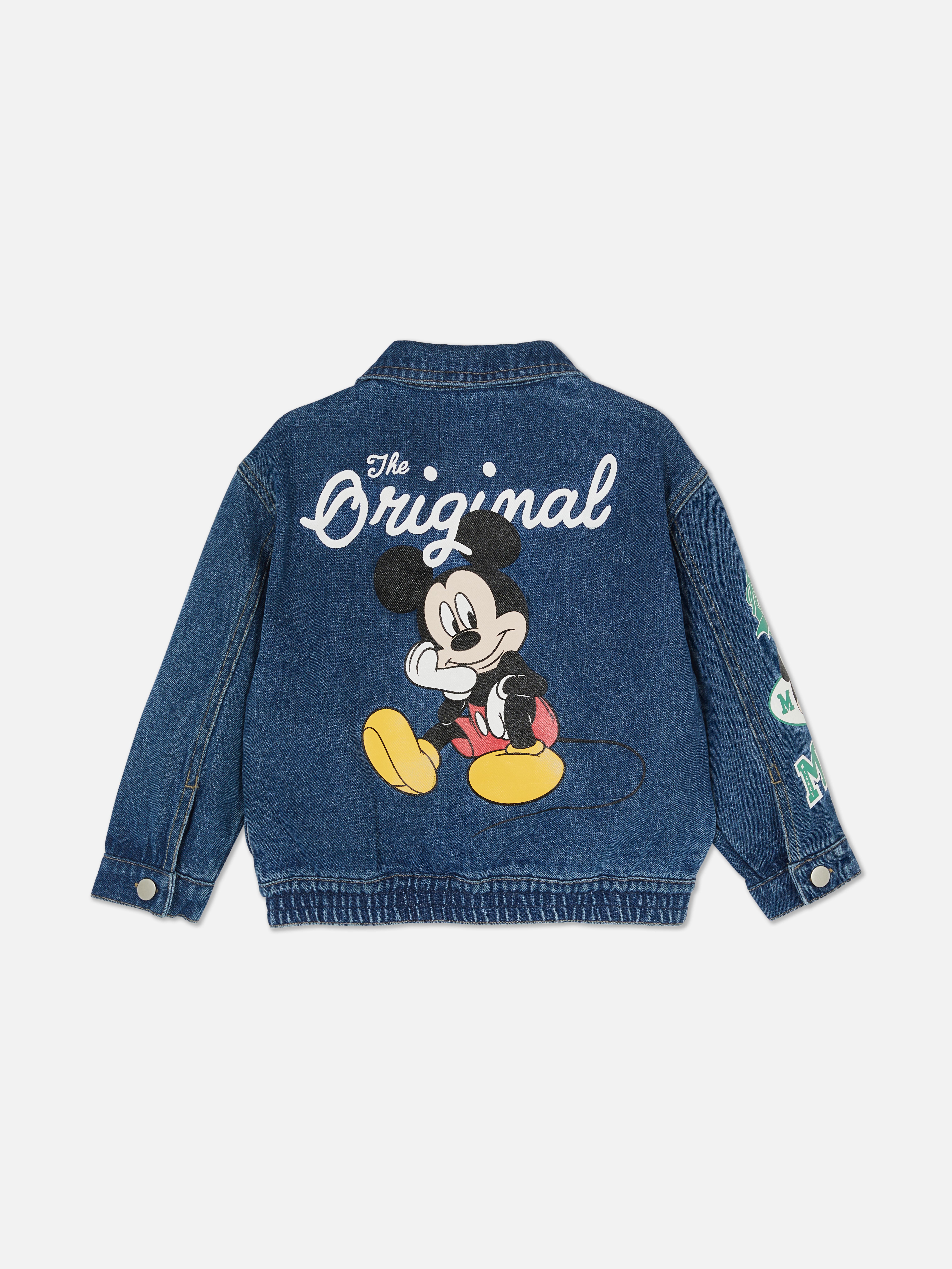 マーク・コート「SUNDAY IN THE PARK WITH MICKEY」 Boys Blue 1.5-8yrs | Disney's Mickey Mouse Zip-Up Denim