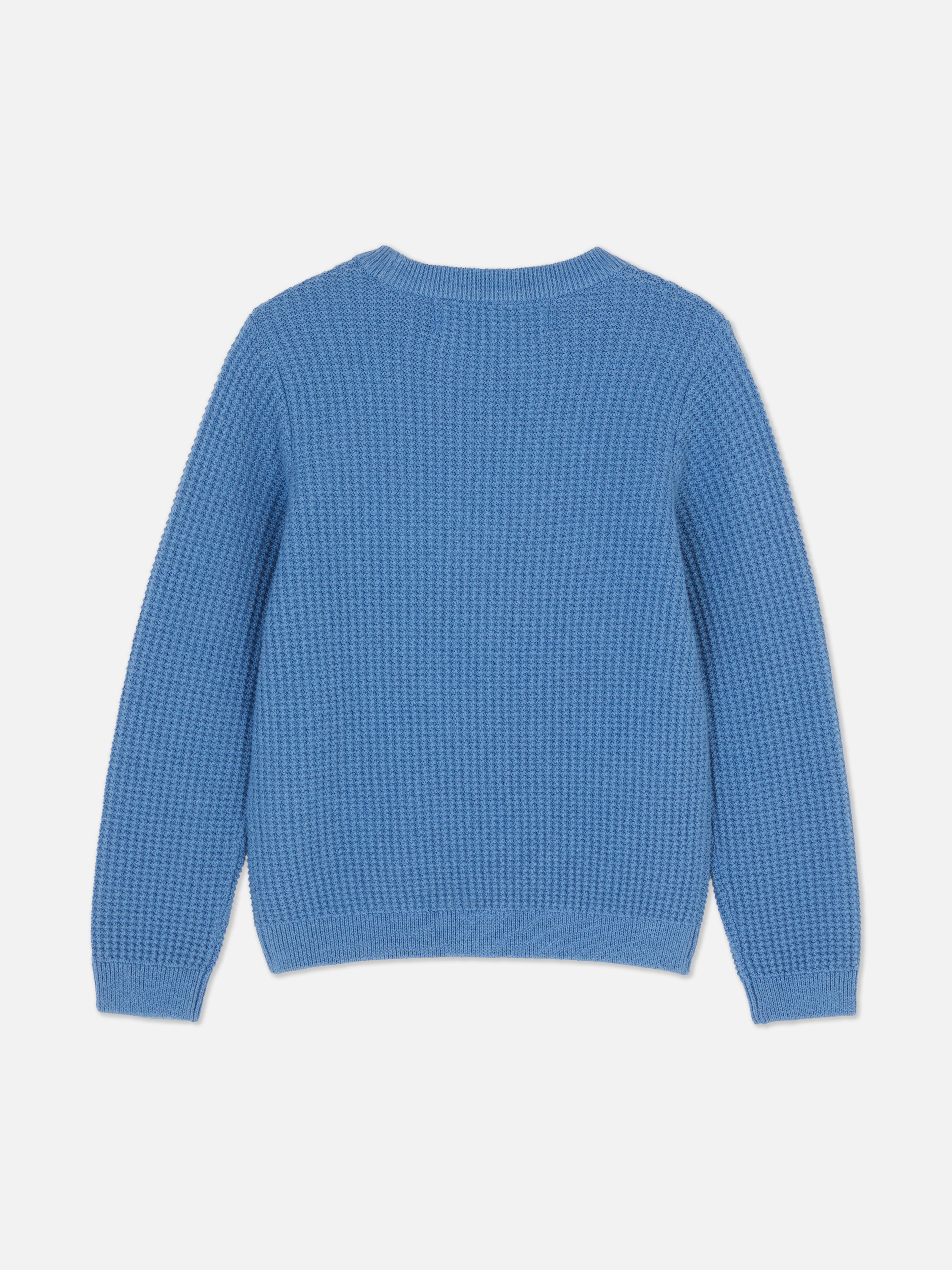 1.5-7yrs | Textured Jumper