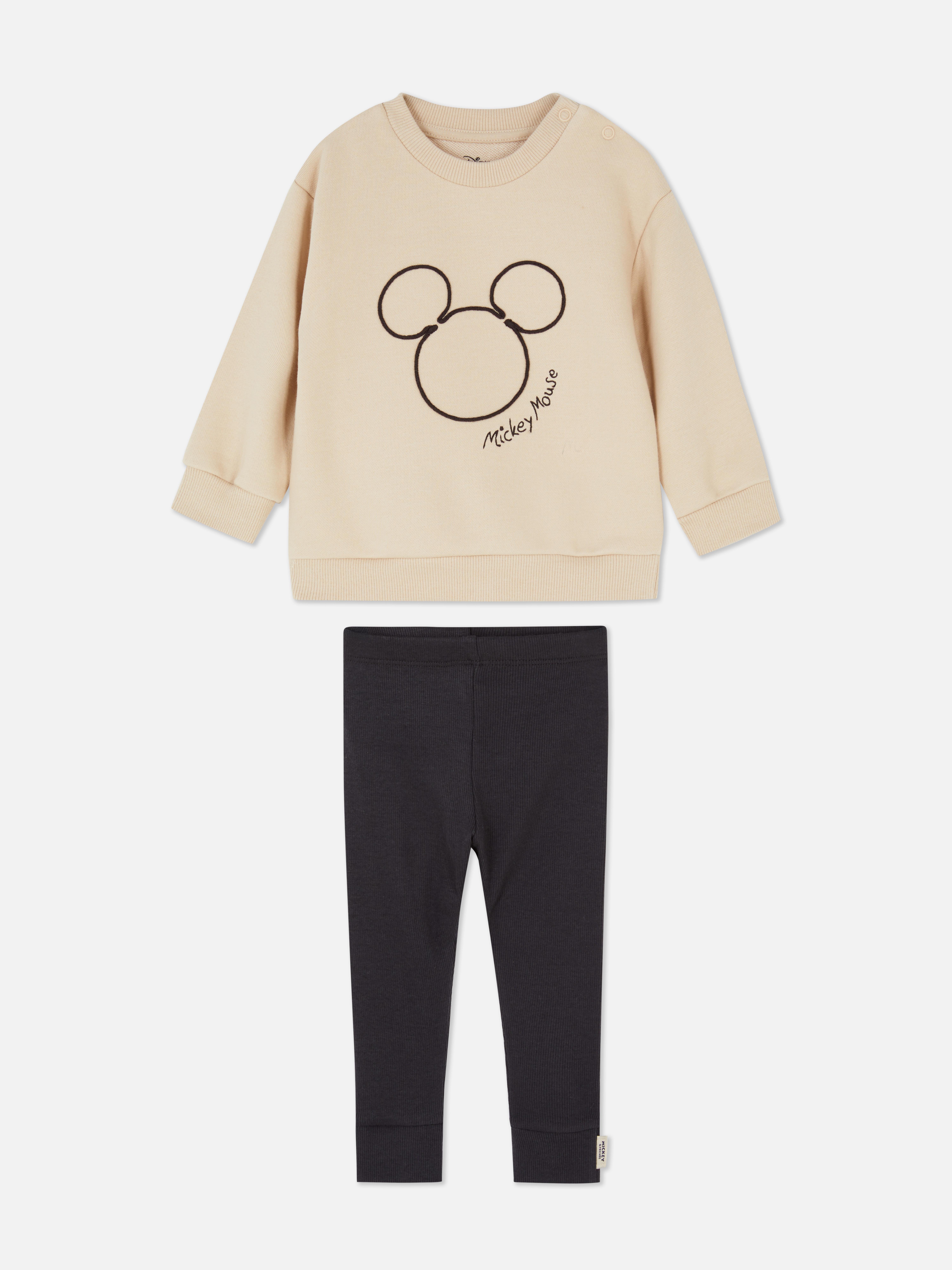 0-36mths | Disney’s Mickey Mouse Sweatshirt and Leggings Set