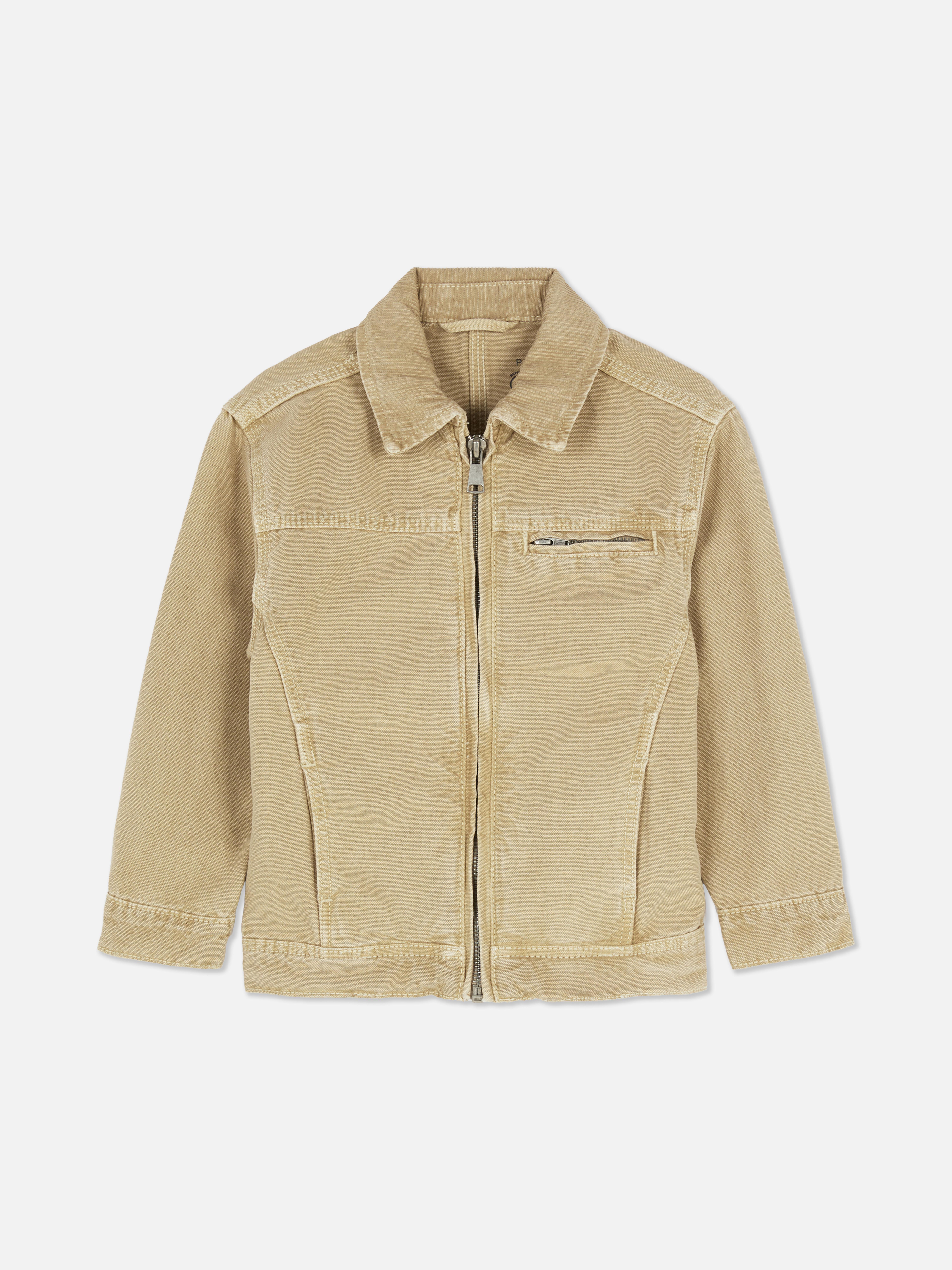 Younger Kids’ Zip-Up Canvas Jacket