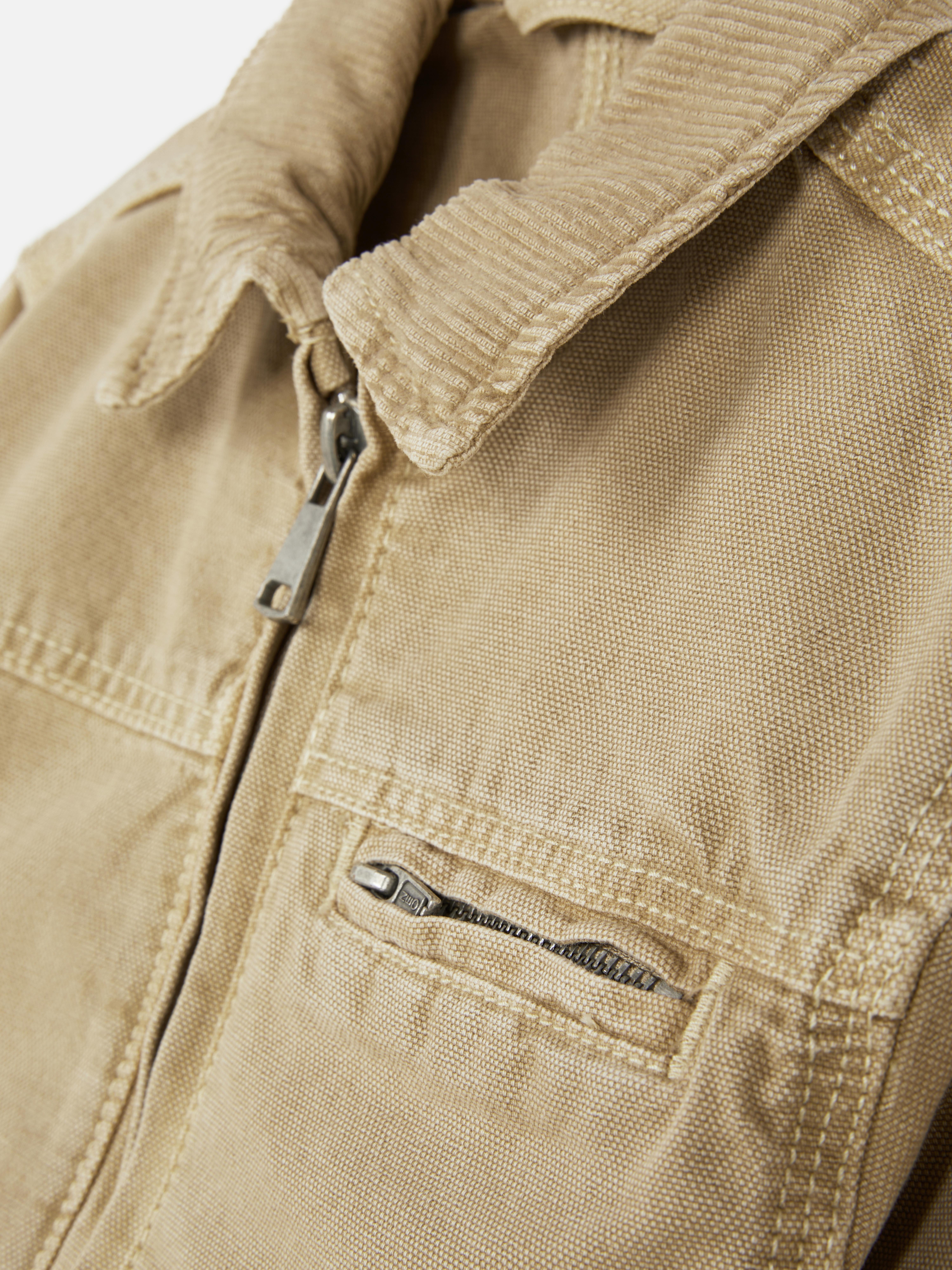 Younger Kids’ Zip-Up Canvas Jacket