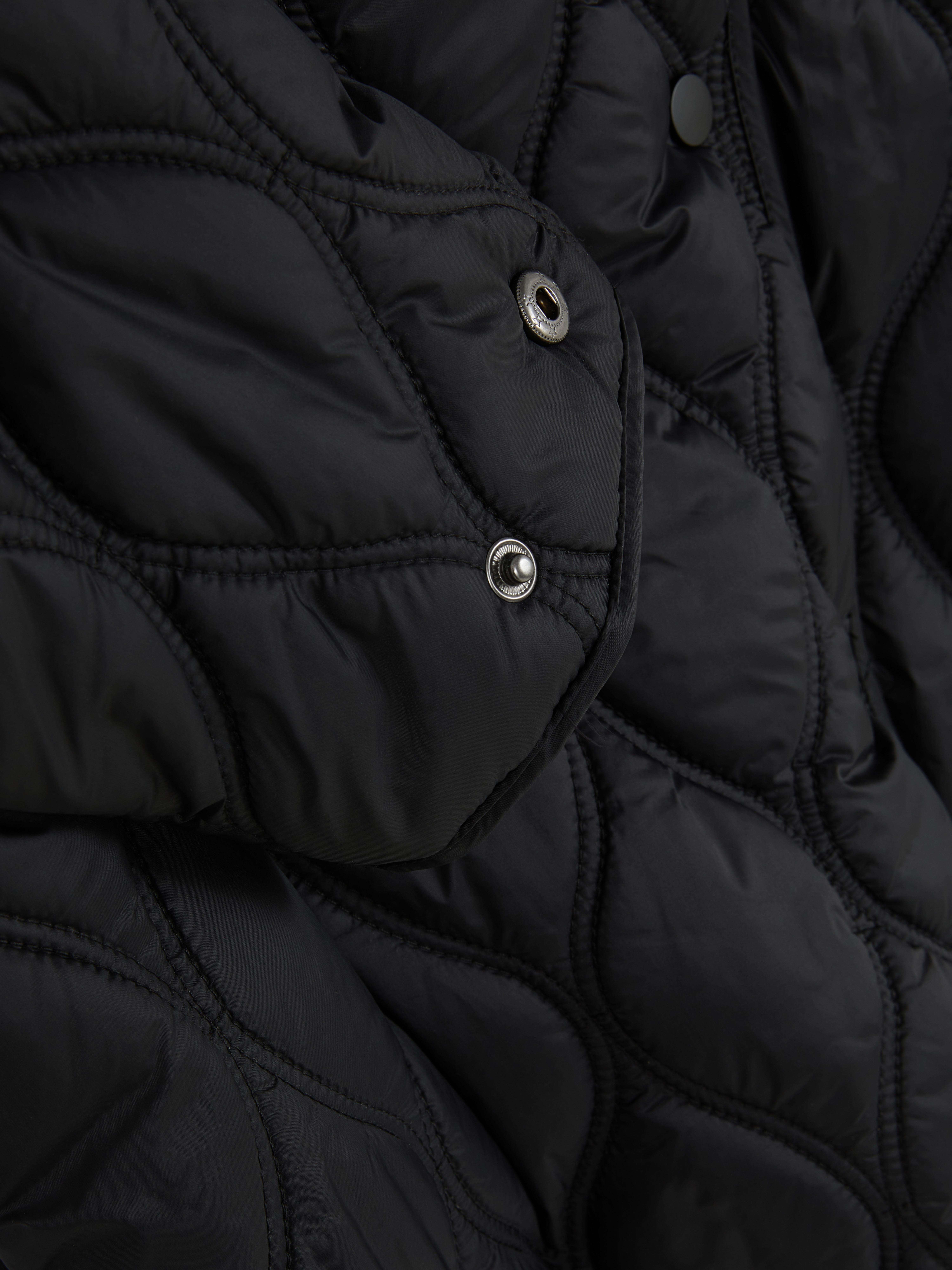 Quilted Hooded Puffer Coat