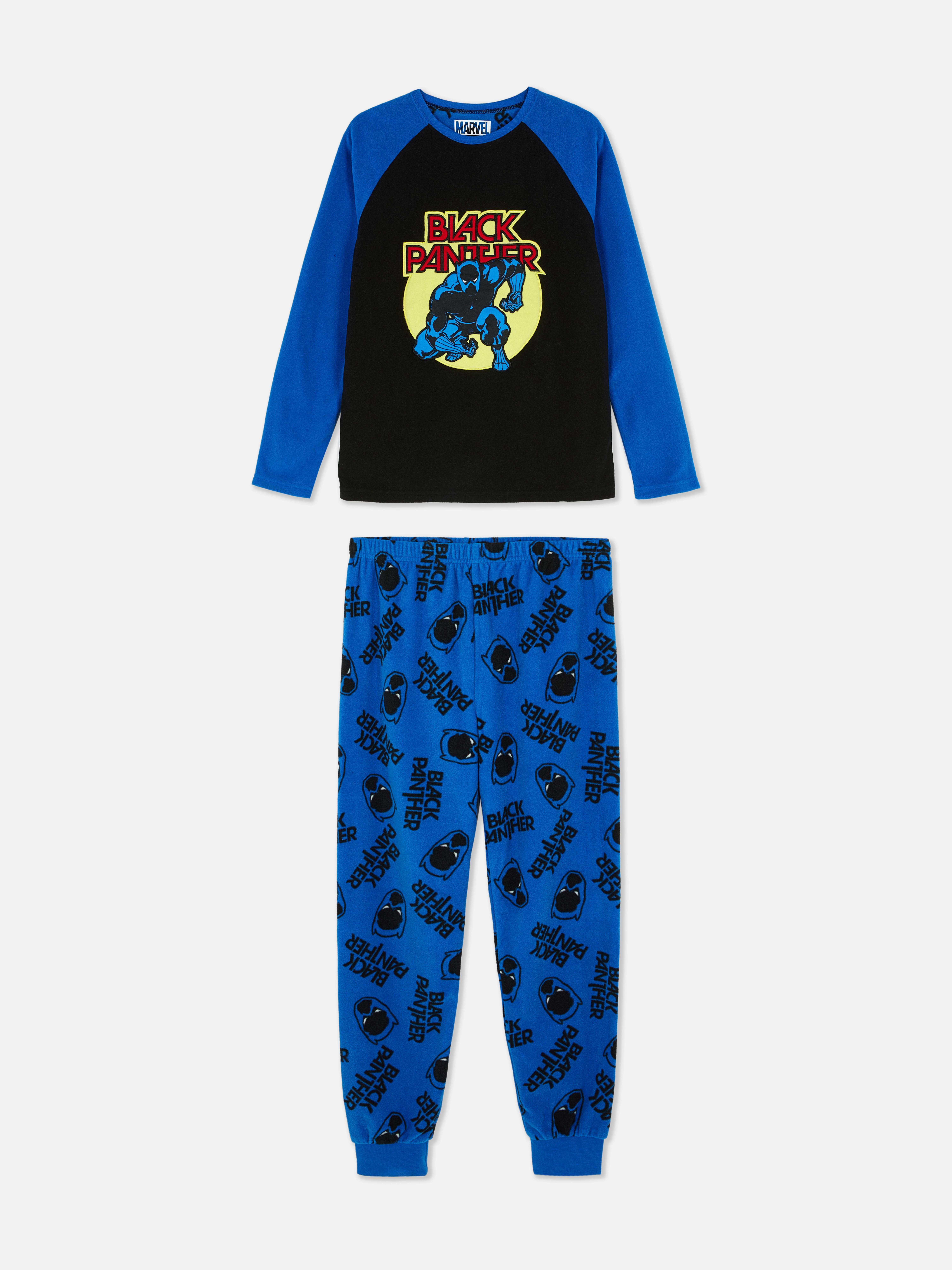 7-15yrs | MARVEL Black Panther Fleece Pyjamas