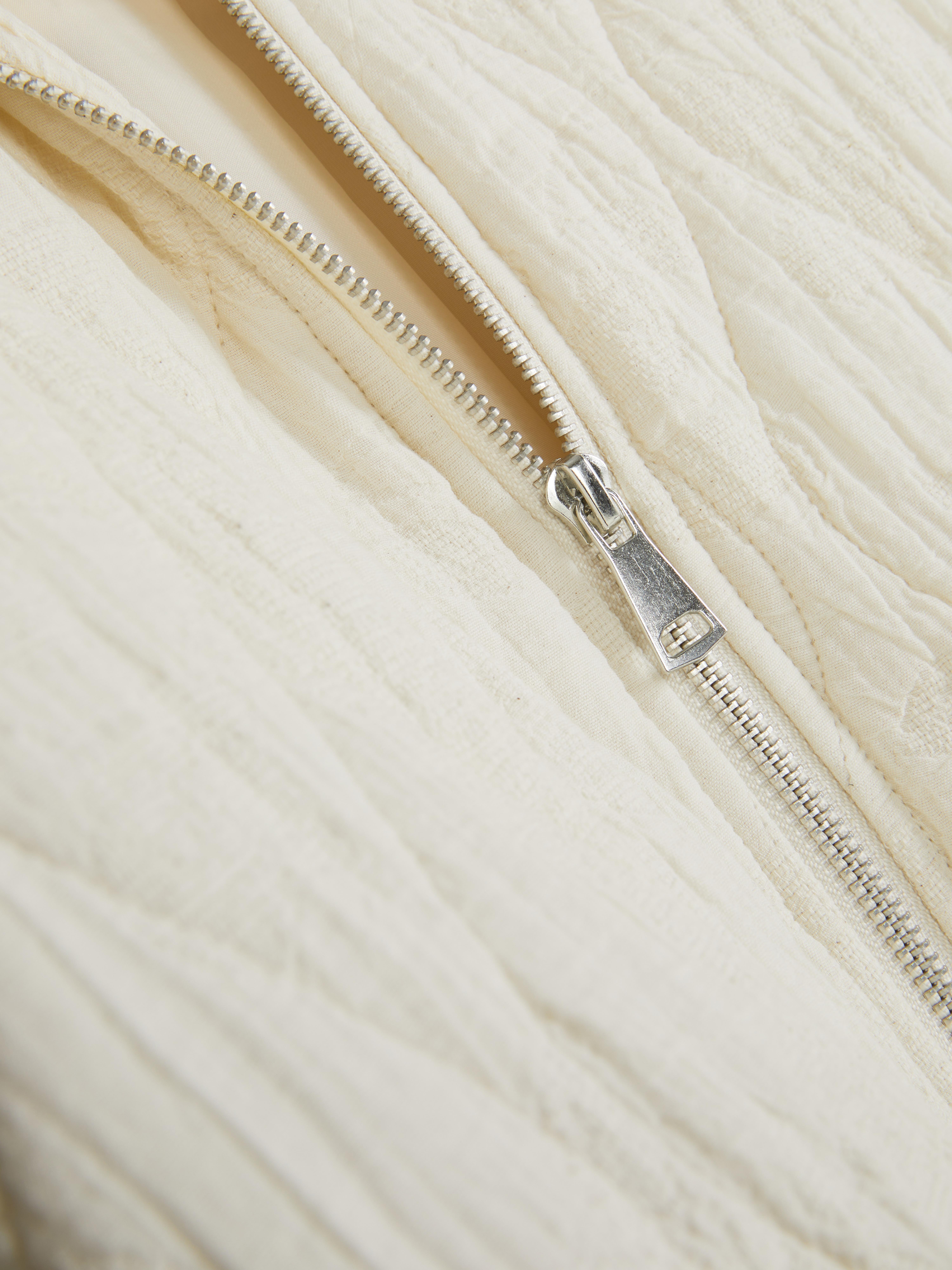 Quilted Bomber Jacket