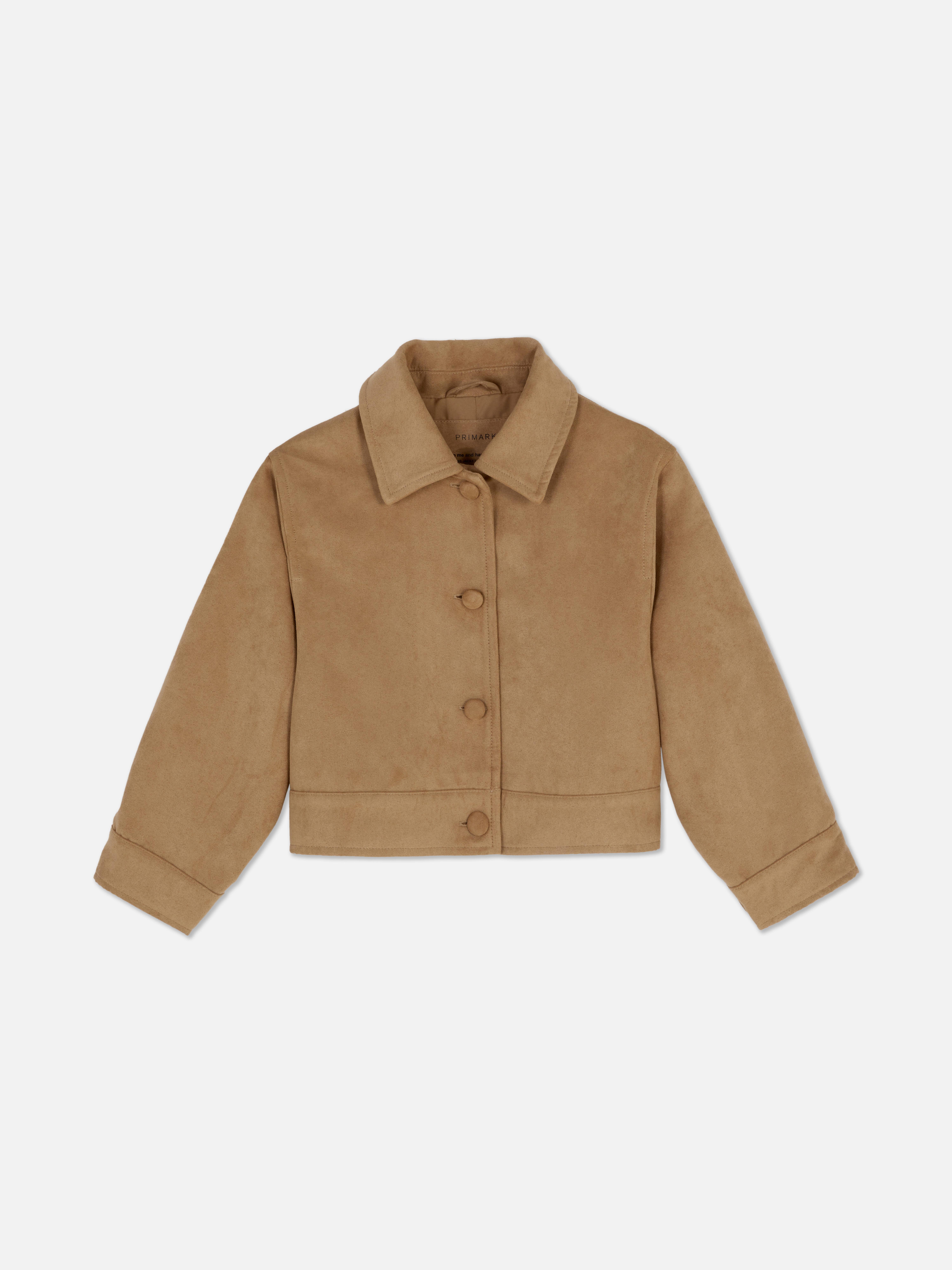 1,5–8 Jahre | Hemdjacke in Wildleder-Optik