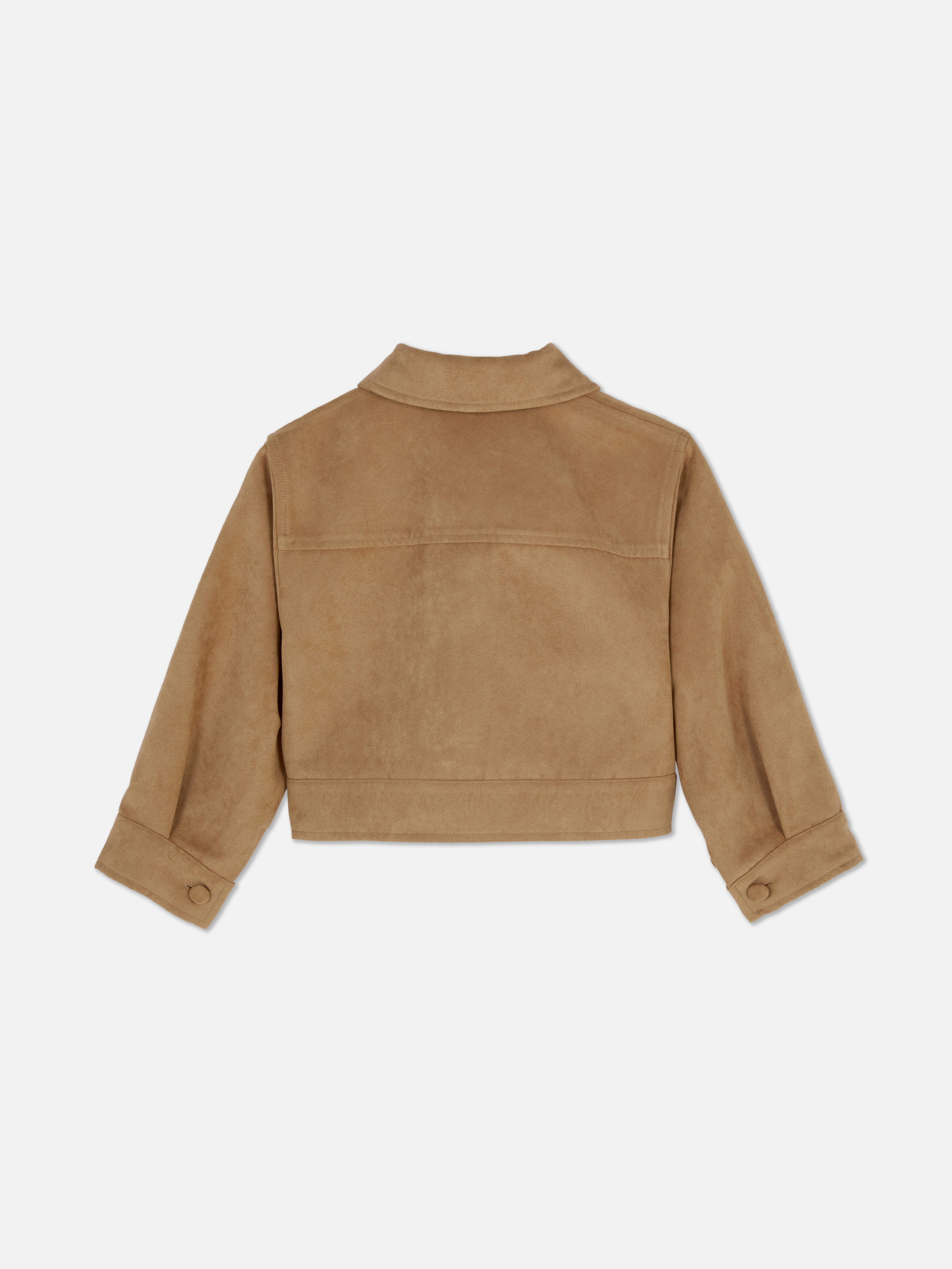 1,5–8 Jahre | Hemdjacke in Wildleder-Optik