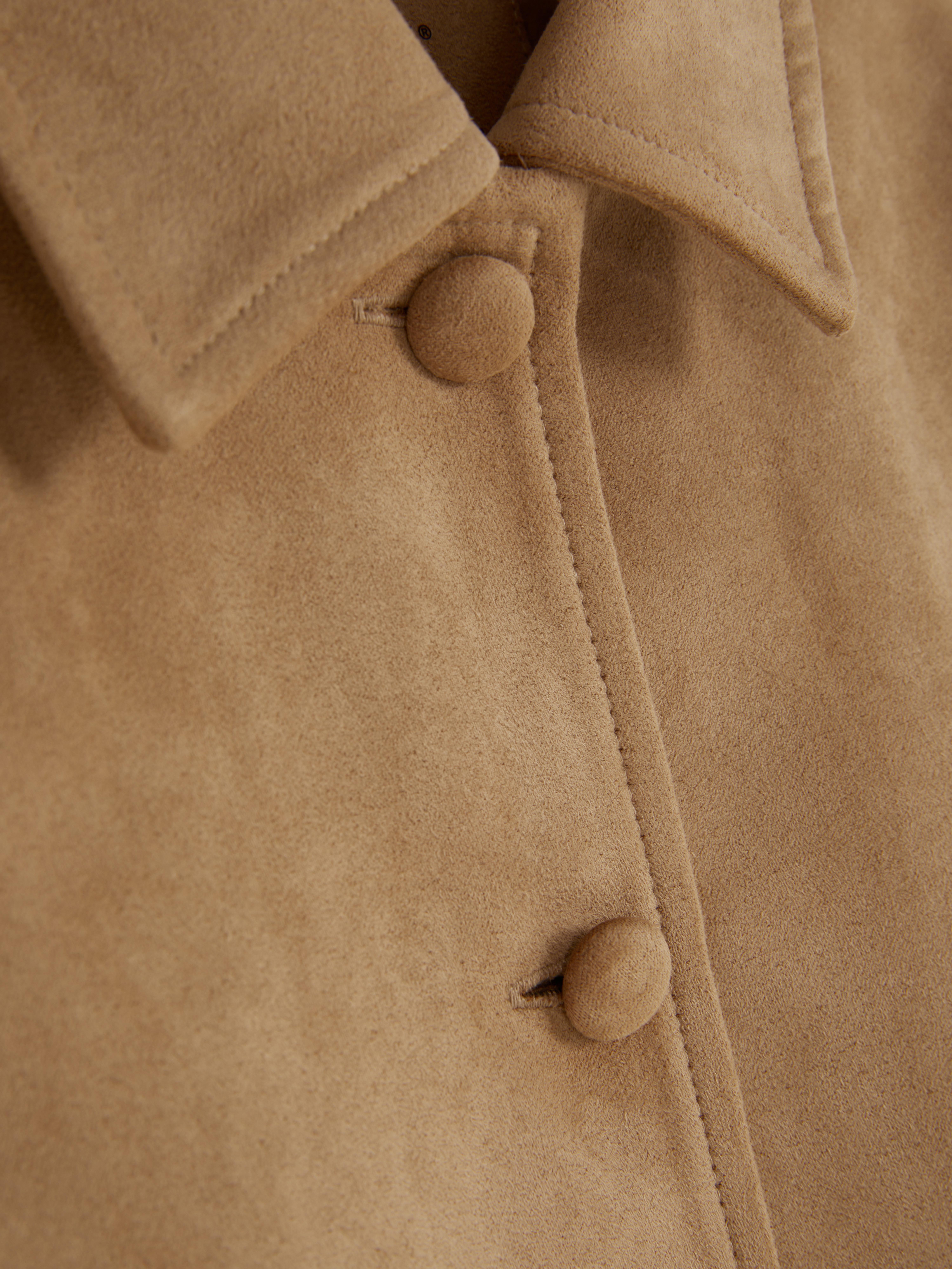 1,5–8 Jahre | Hemdjacke in Wildleder-Optik